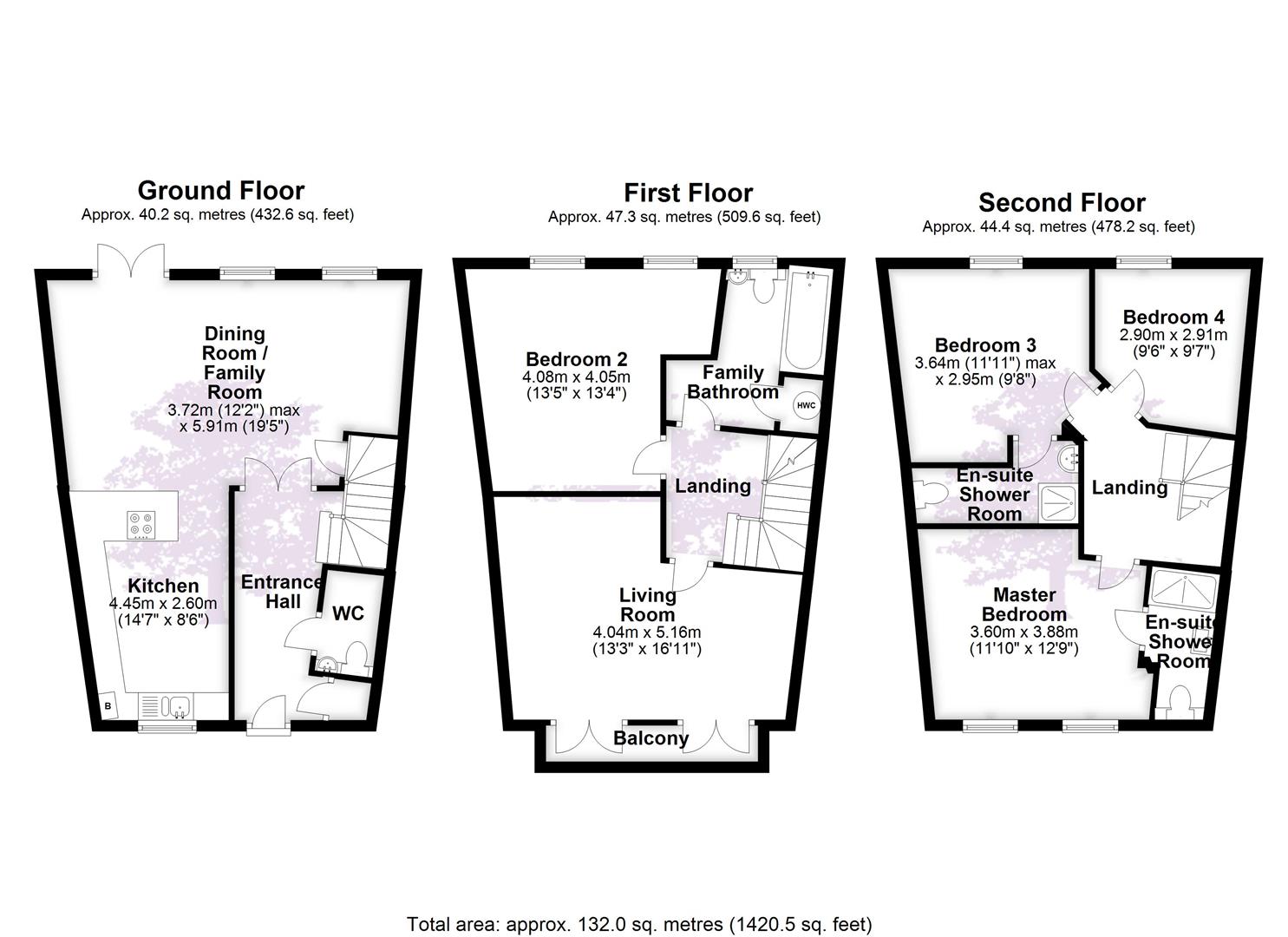 4 Bedrooms Town house for sale in Phoenix Way, Portishead, Bristol BS20