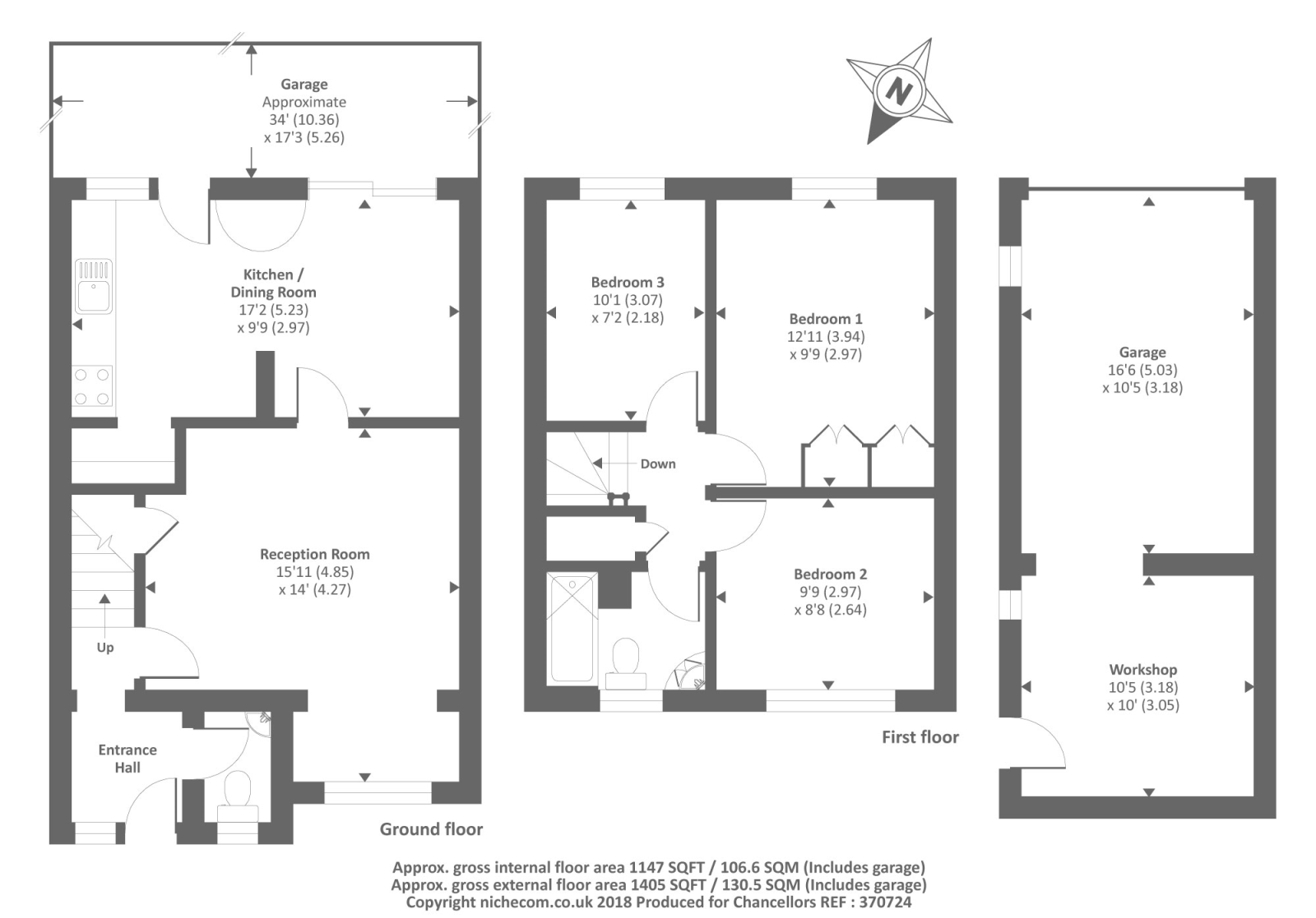 3 Bedrooms Semi-detached house for sale in Kidlington, Oxfordshire OX5