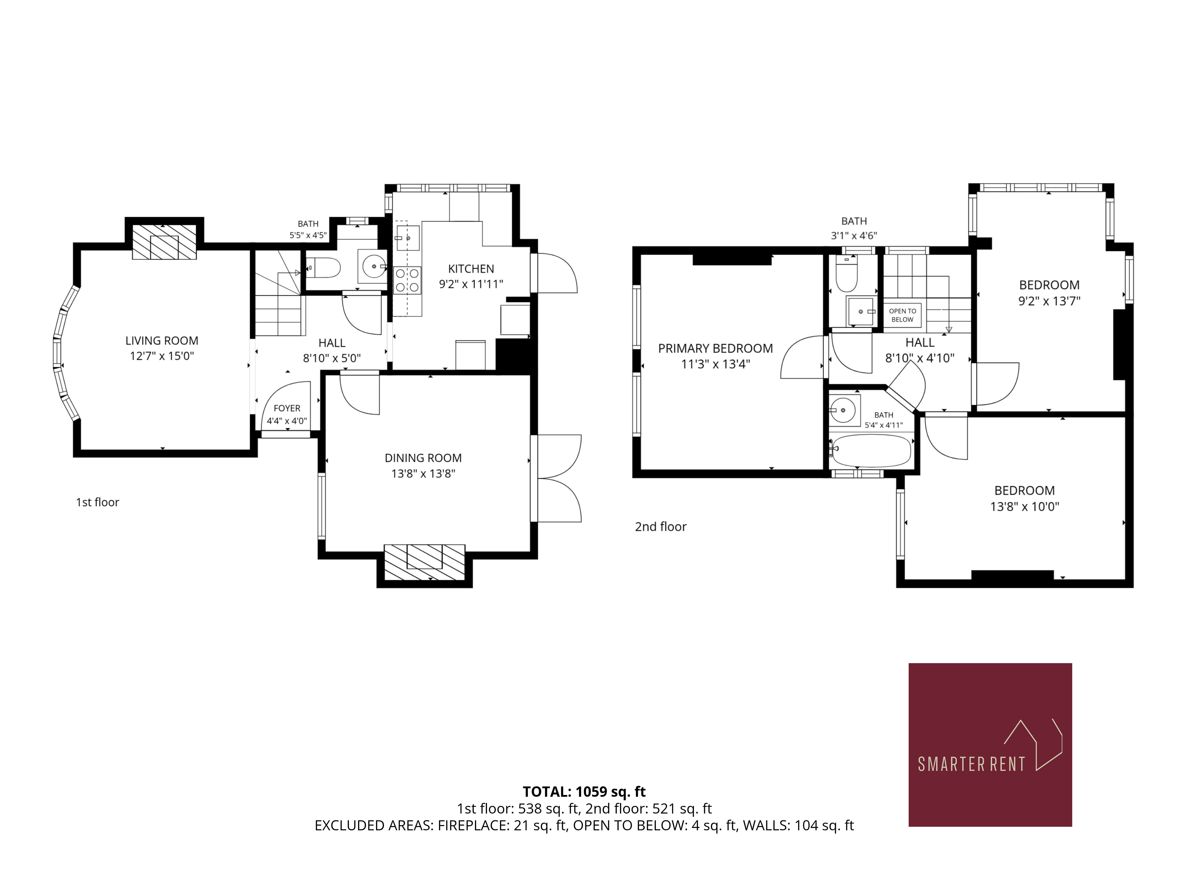 27, Wolsey Road, Ashford floorplan