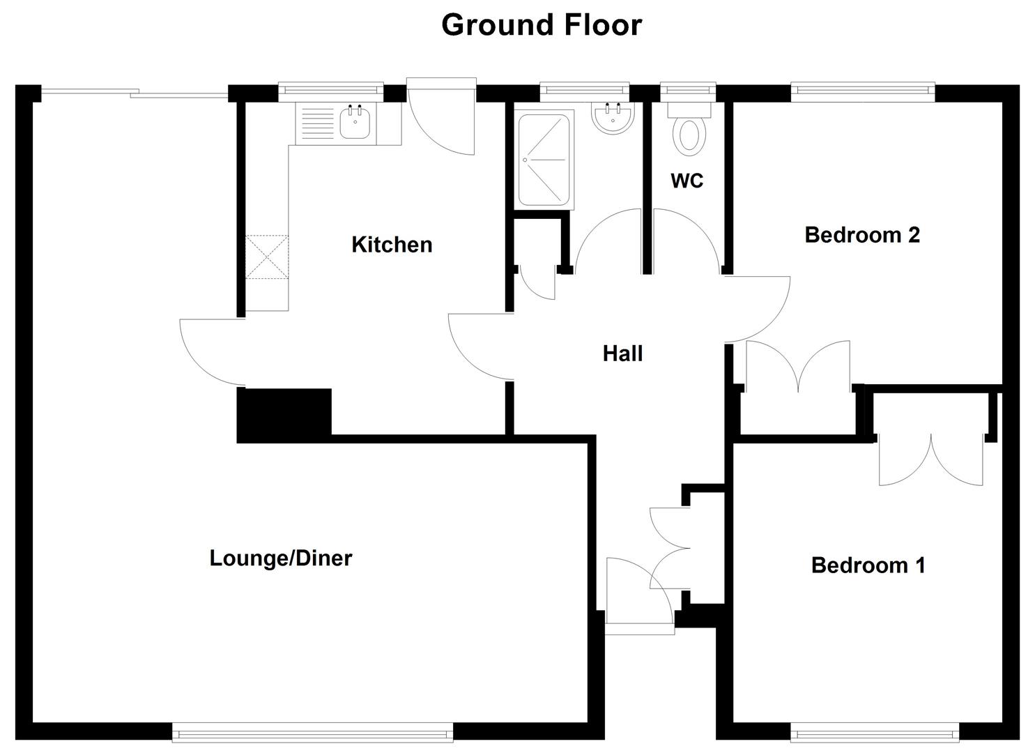 25, Sandy Lane, Shanklin floorplan