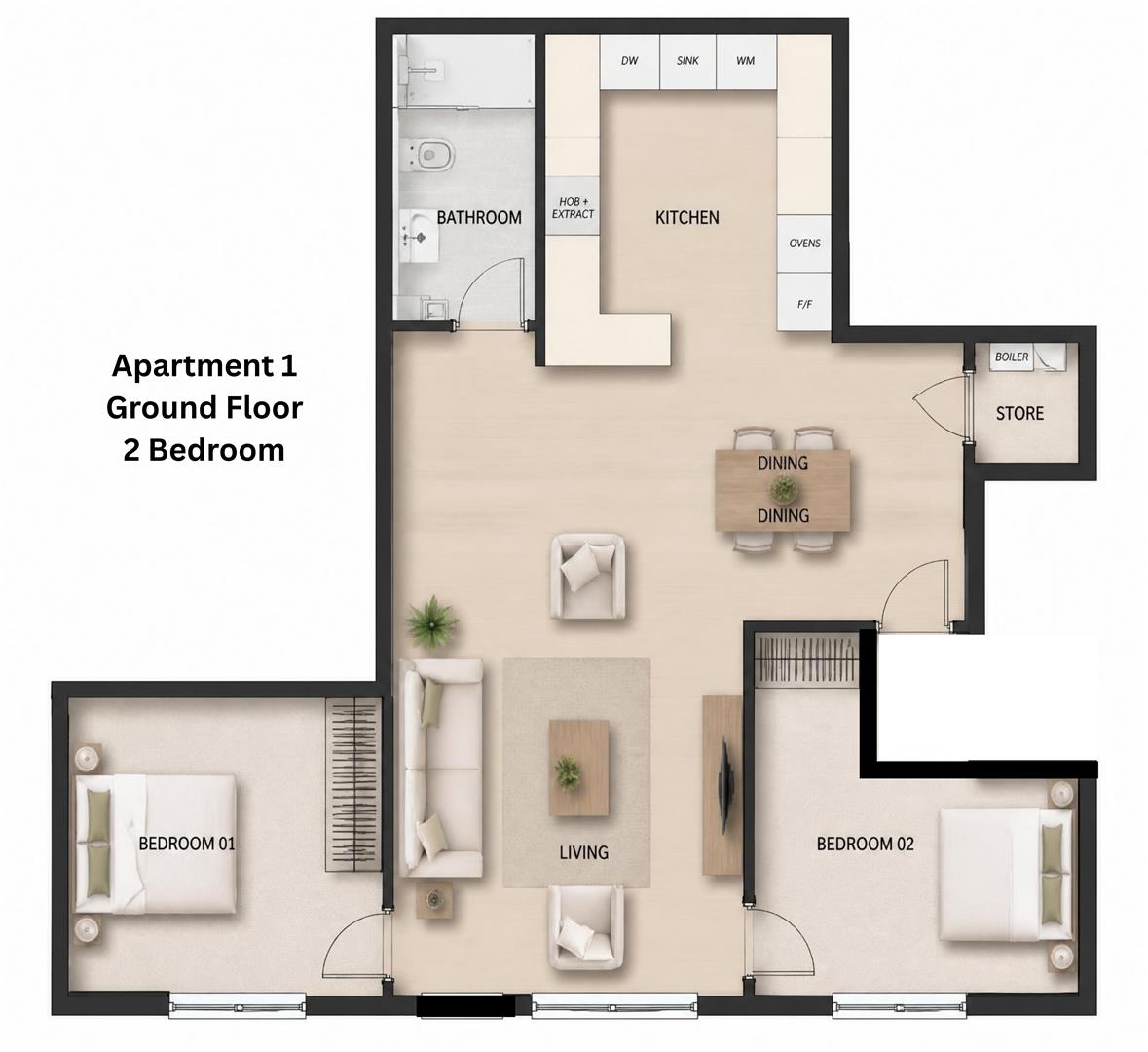 Severn House, Old Gloucester Road, Bristol floorplan