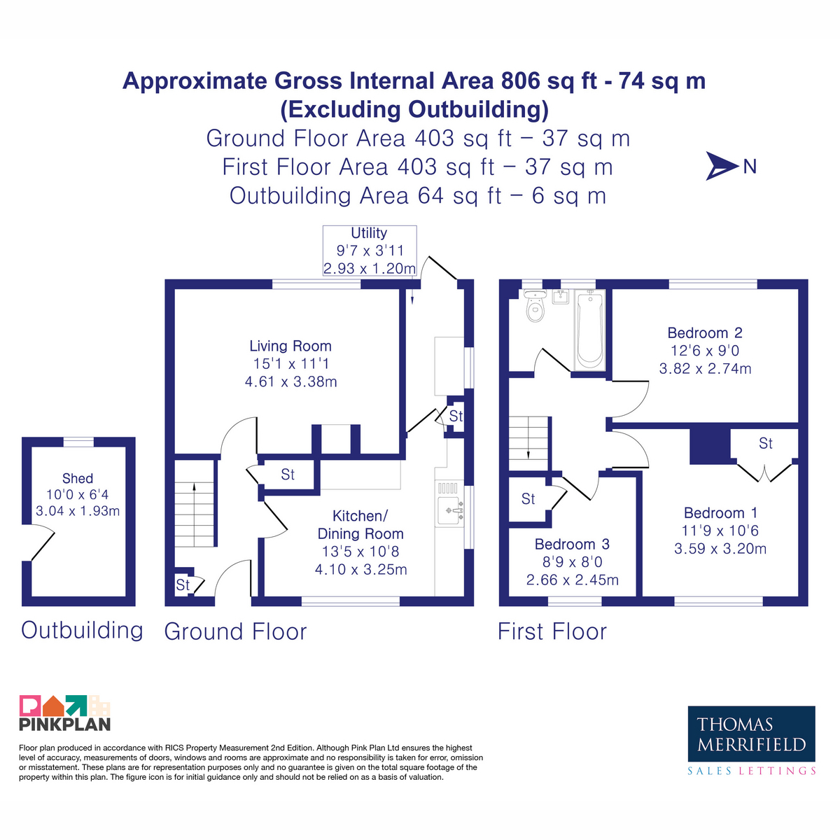 46, Appleford Drive, Abingdon floorplan