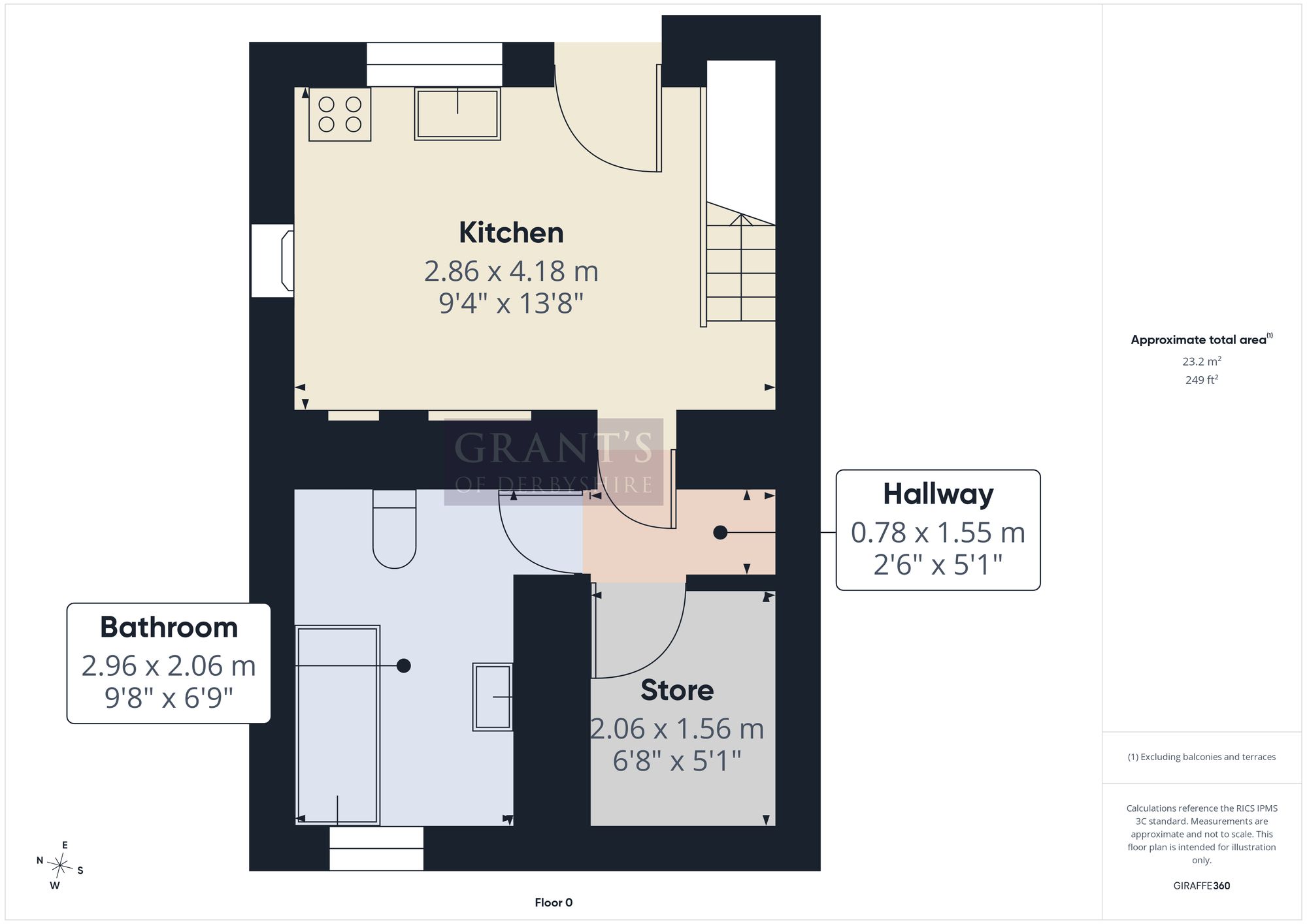 34 North End, Matlock floorplan