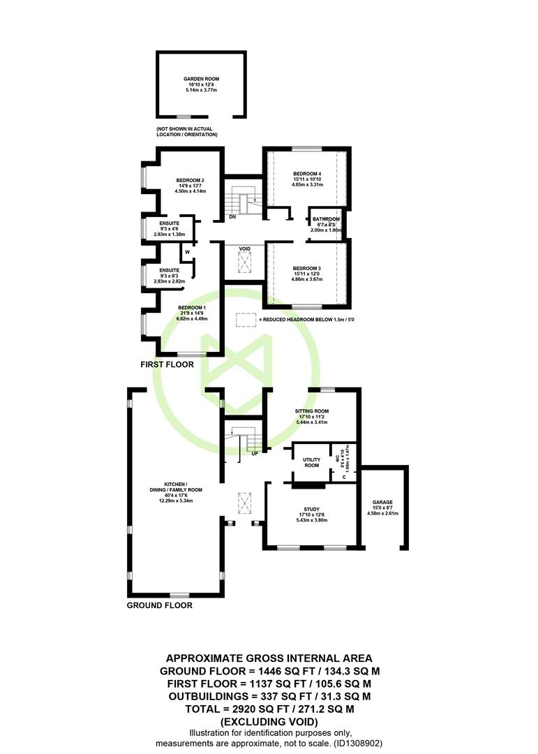 Green Gables, Sandy Lane, North Baddesley floorplan