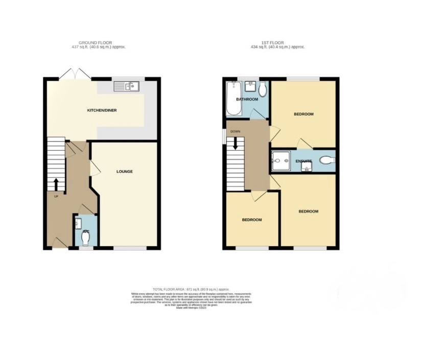 28, Tulip Tree Road, Nuneaton floorplan