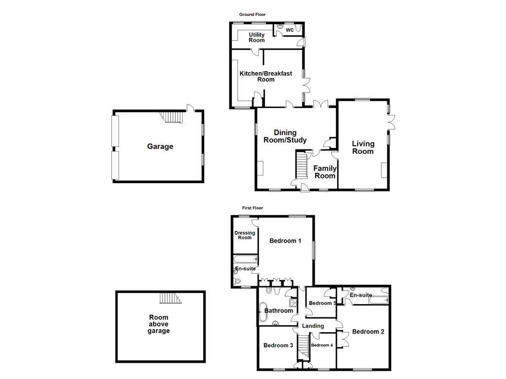 5 Bedrooms Detached house for sale in Cambridge Road, Quendon, Saffron Walden CB11