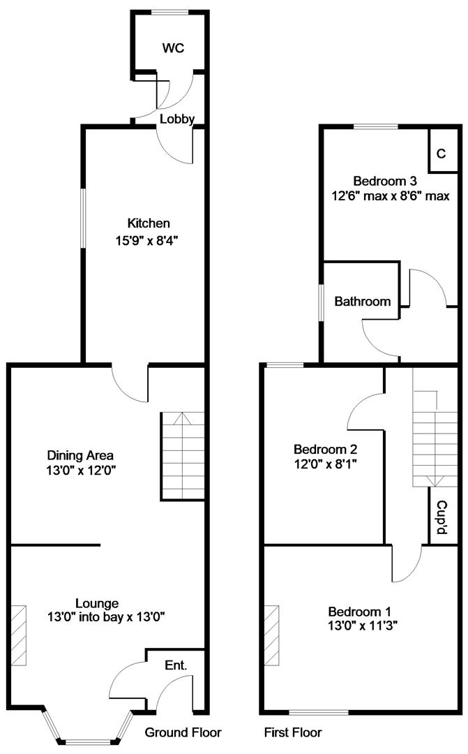 67, Broughton Avenue, Doncaster floorplan