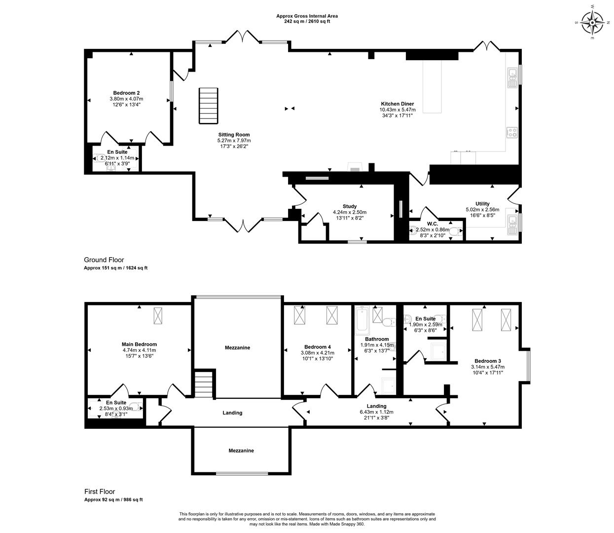 4 Manor Farm Barns, Stony Lane, Sherborne floorplan