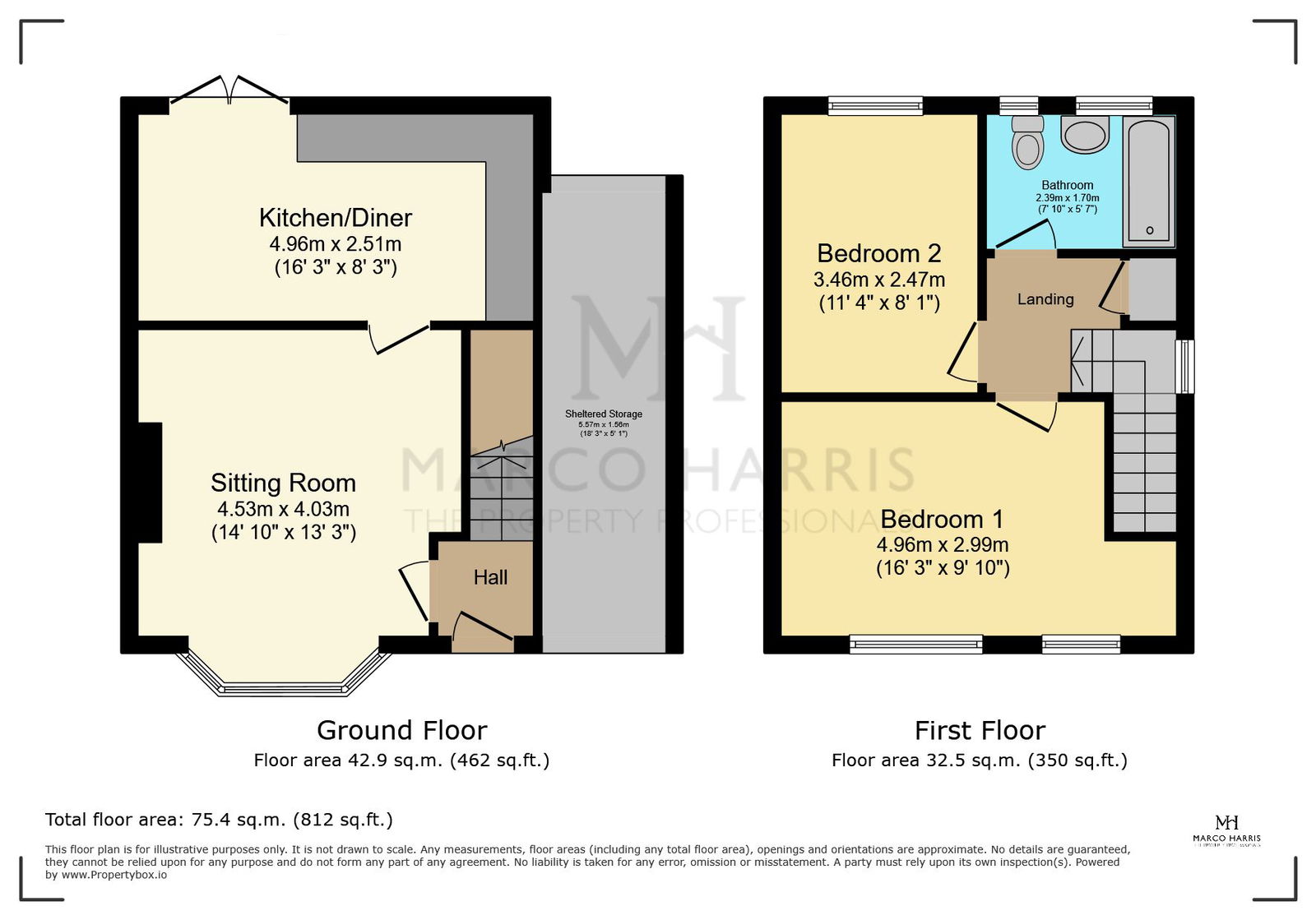 5, Spring Road, Southampton floorplan