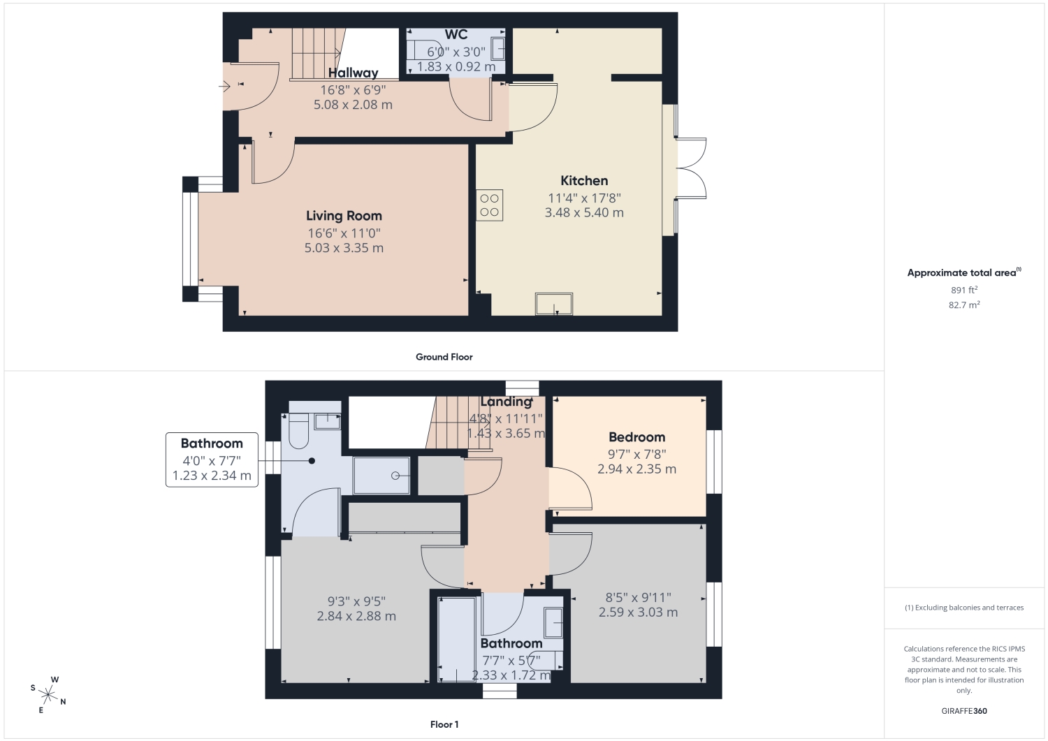 11, Snowdrop Close, Tewkesbury floorplan