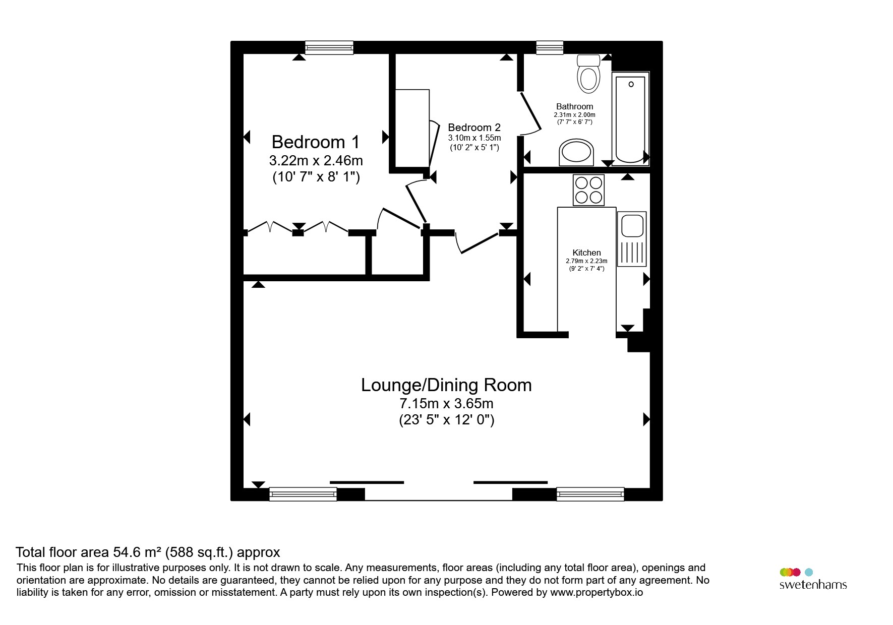 17, Alexander Court, Dee Lane, Chester floorplan
