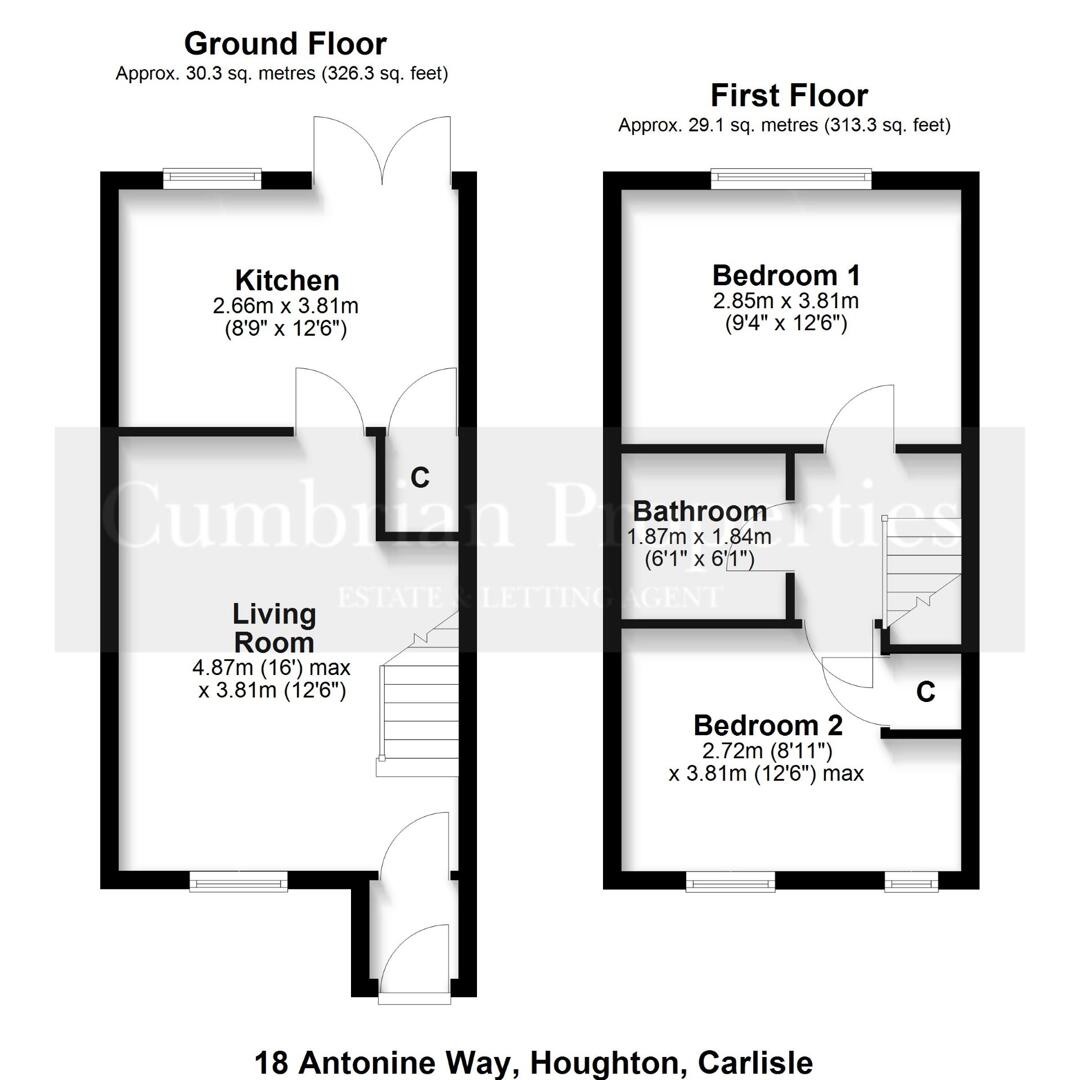 18, Antonine Way, Carlisle floorplan
