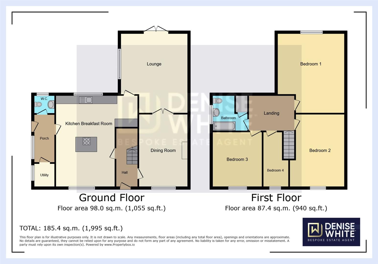2, Brook House Drive, Buxton, Derbyshire floorplan