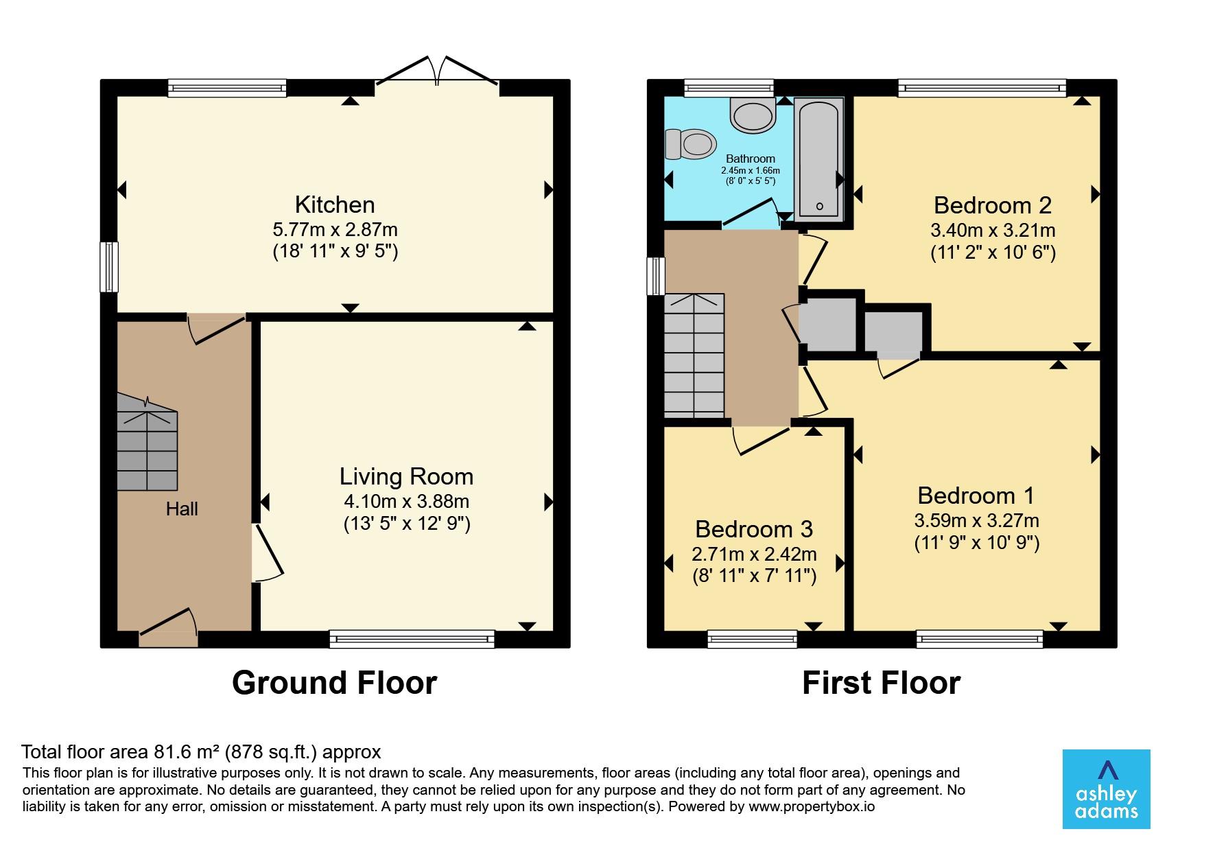 8, Padstow Road, Derby floorplan