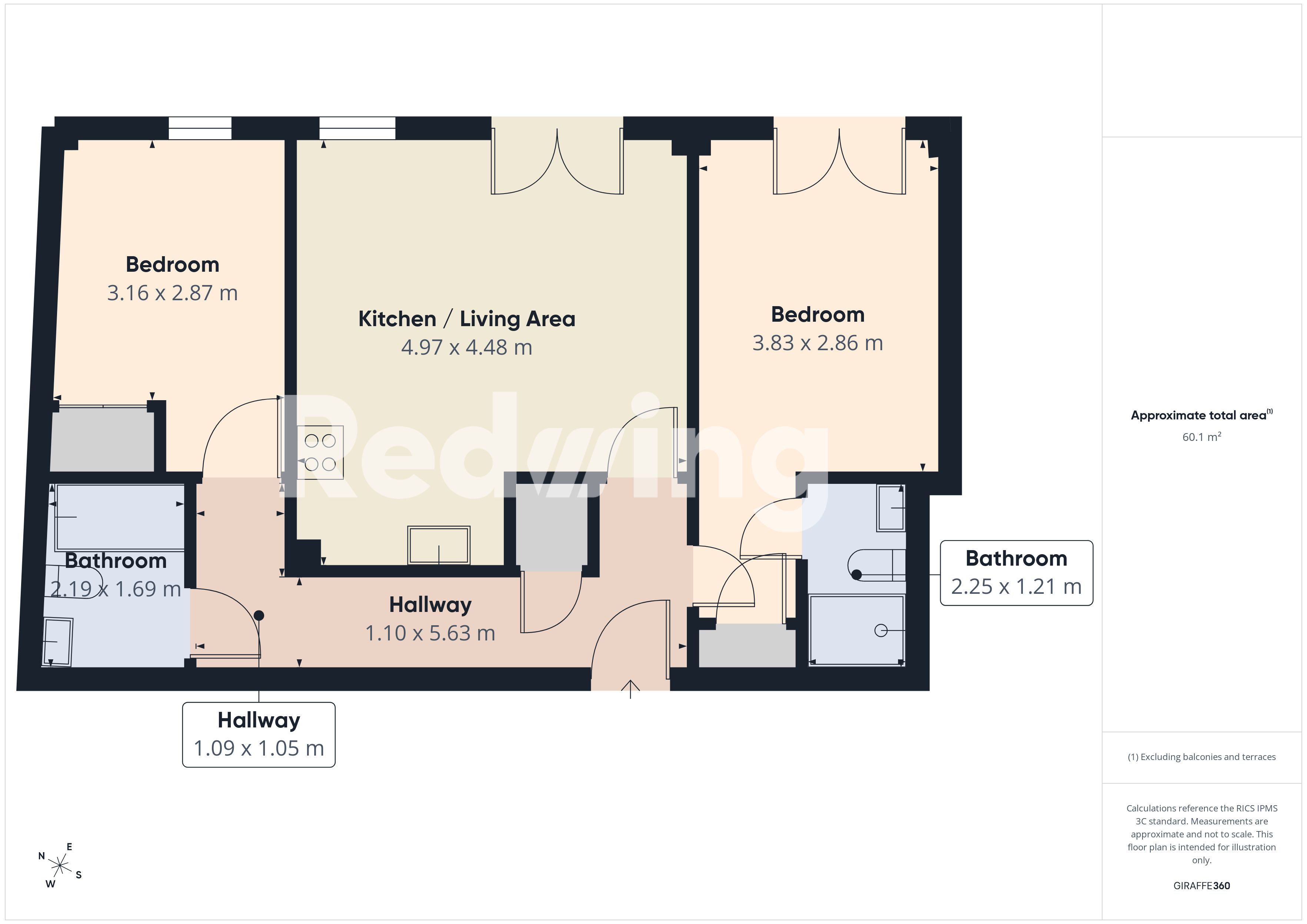Flat 6, 421a, Barlow Moor Road, Greater Manchester floorplan