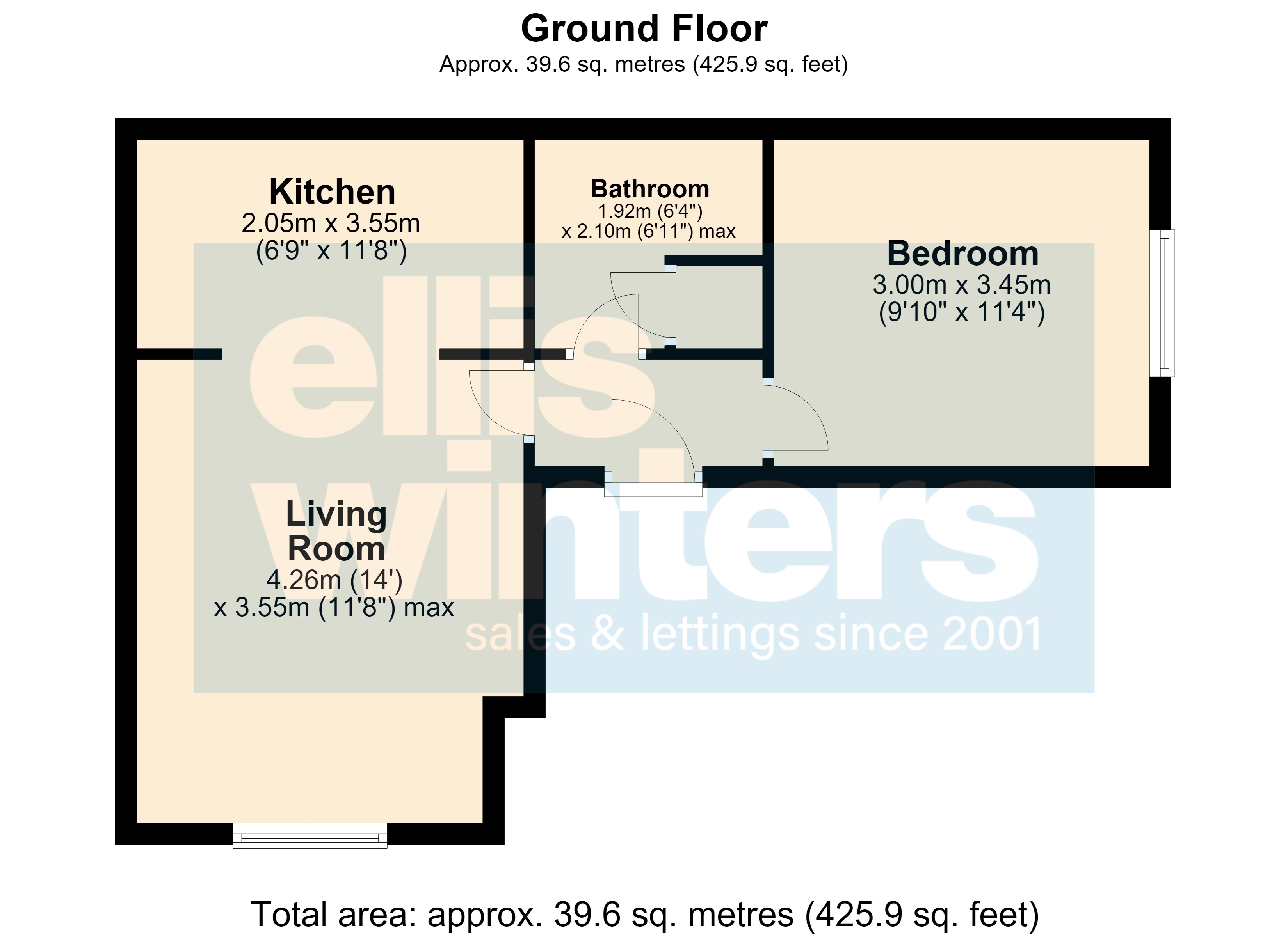 9B, Lindsells House, Chatteris floorplan