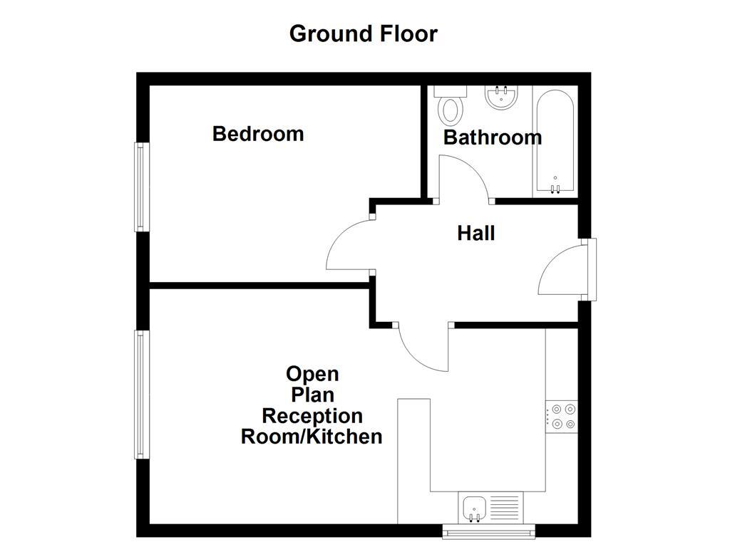 Flat 1, 731, Manchester Road, Bury floorplan