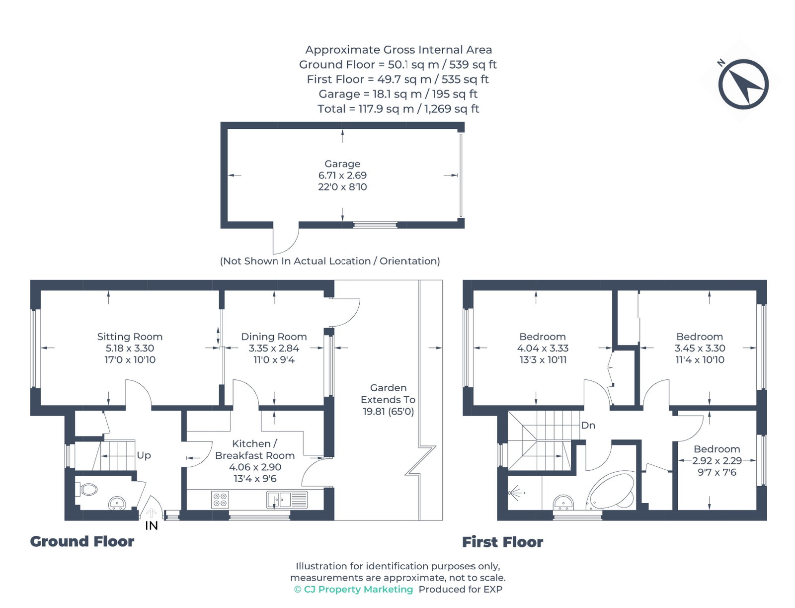 12, Waysbrook, Letchworth Garden City floorplan