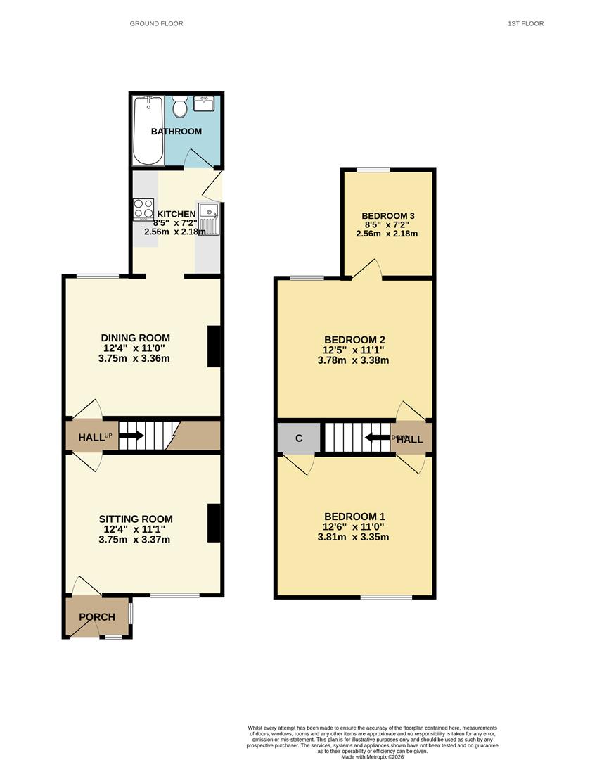 49, Primrose Road, Norwich floorplan