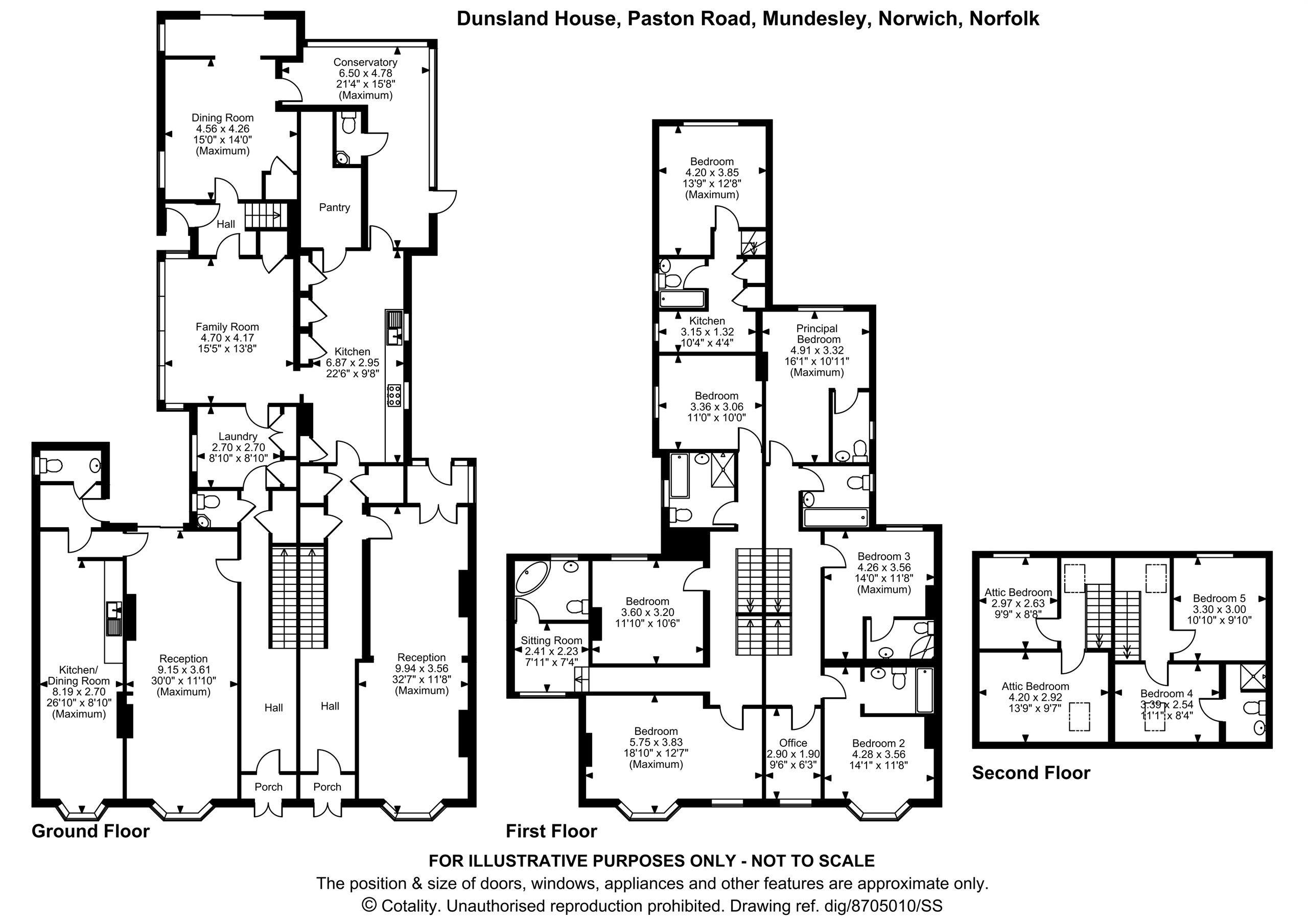 Dunsland House, 23-25, Paston Road, Norwich floorplan