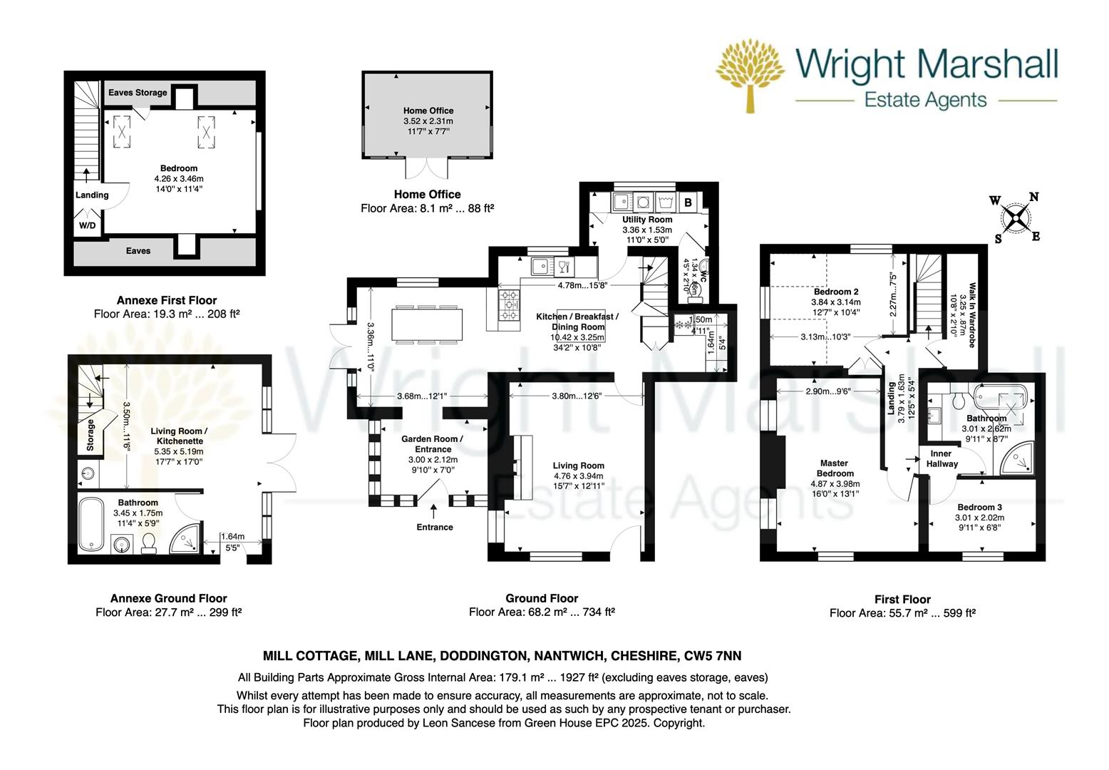 Mill Cottage Mill Lane, Nantwich floorplan