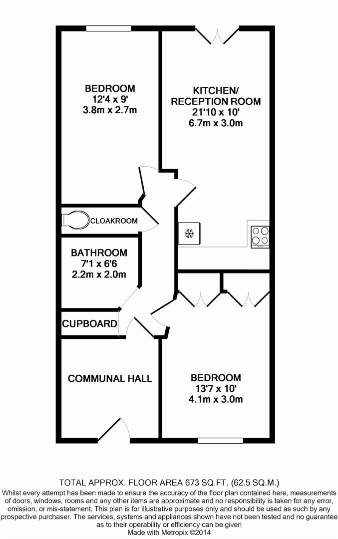 2 Bedrooms Flat to rent in Montgomery Avenue, Hemel Hempstead HP2