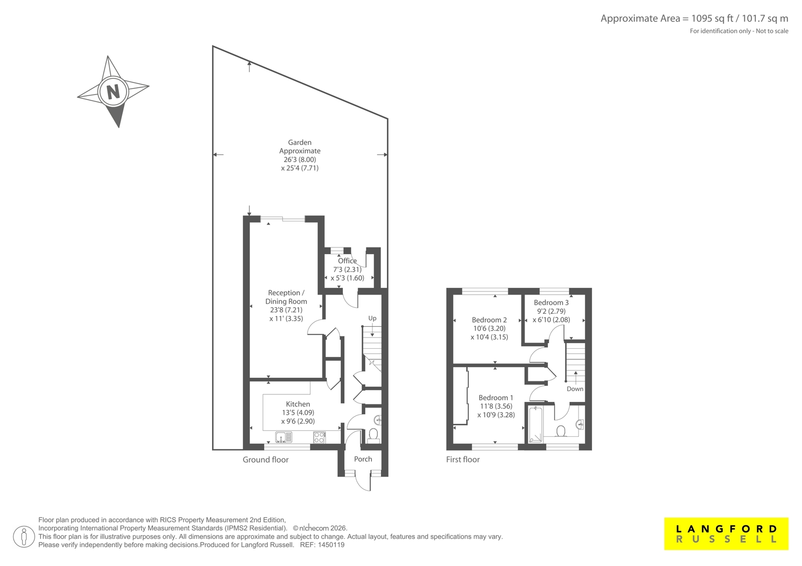 77, Alder Way, Kent floorplan