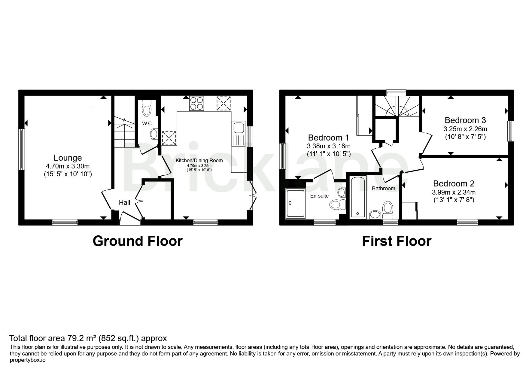 43, Tangmere Road, HAILSHAM floorplan