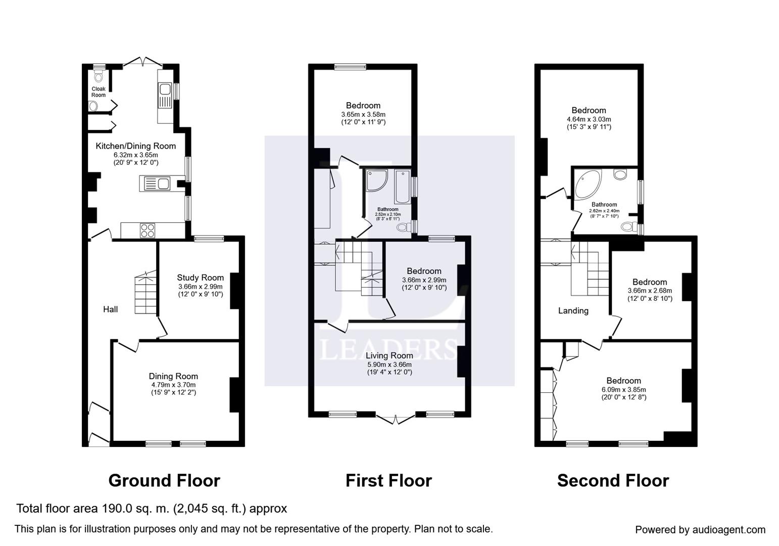 5 Bedrooms Town house for sale in Brighton Road, Worthing BN11