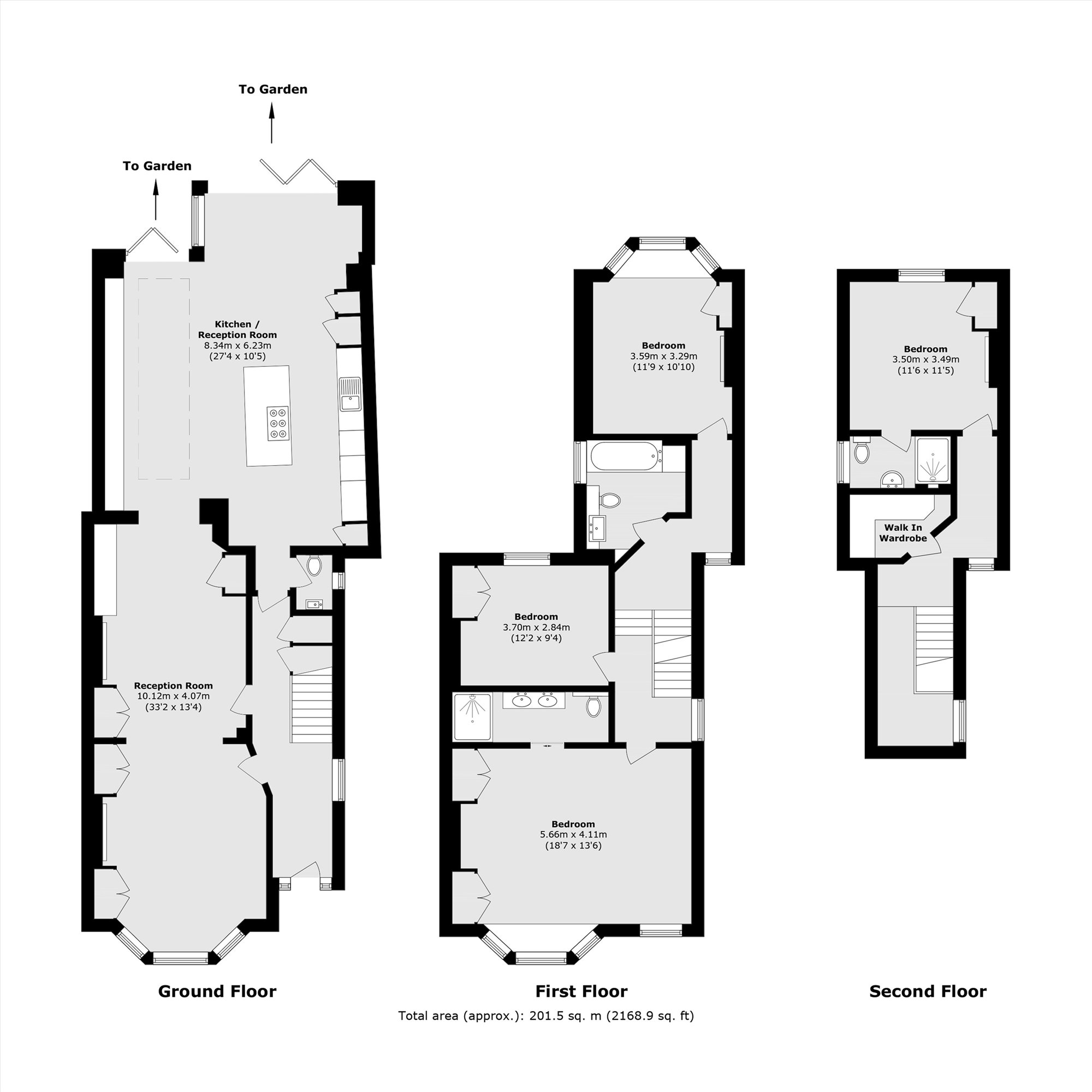 43, Sellons Avenue, London floorplan