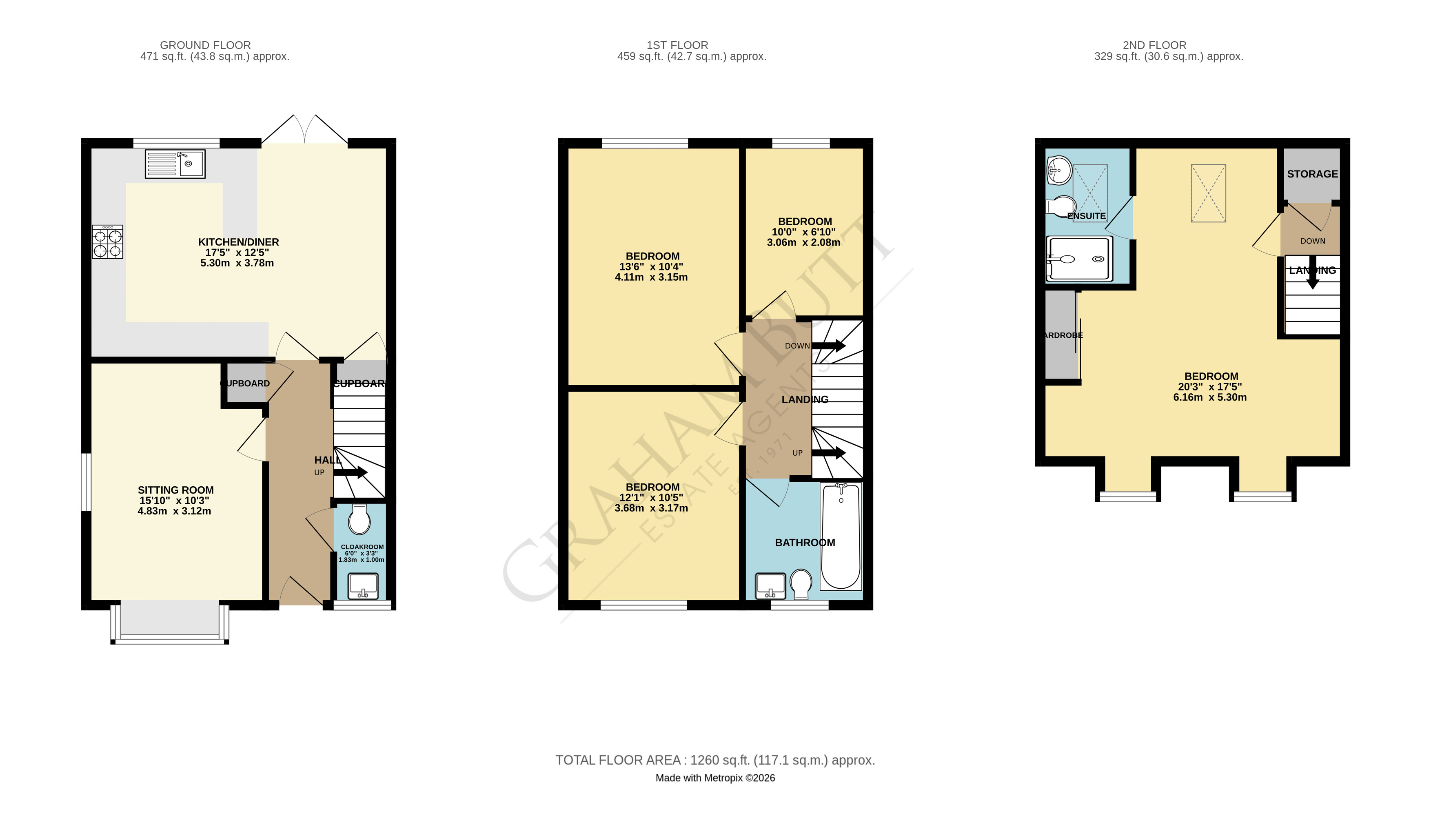 46, Geranium Drive, West Sussex floorplan