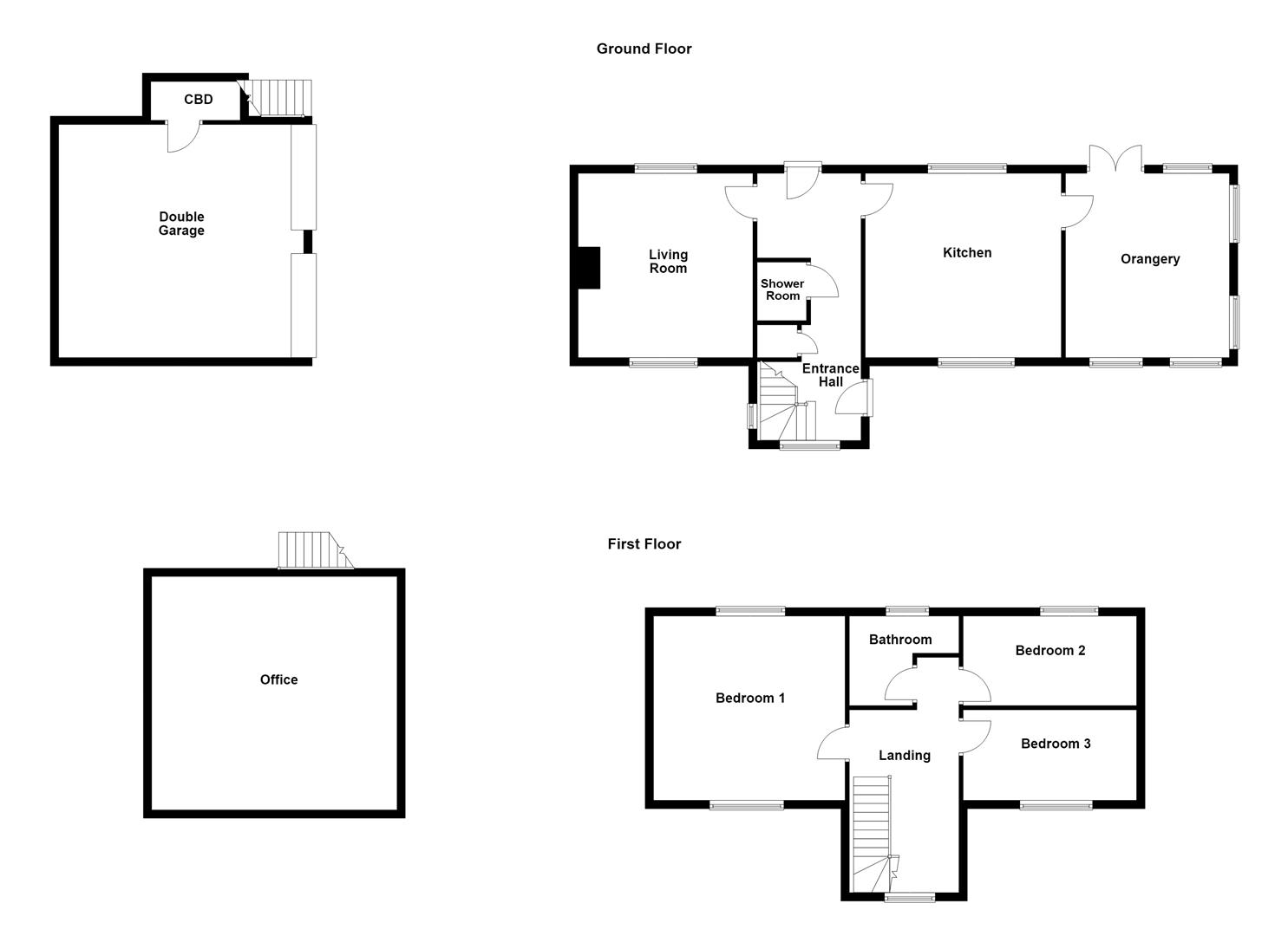 Rose Cottage 70, George Lane, Wakefield floorplan