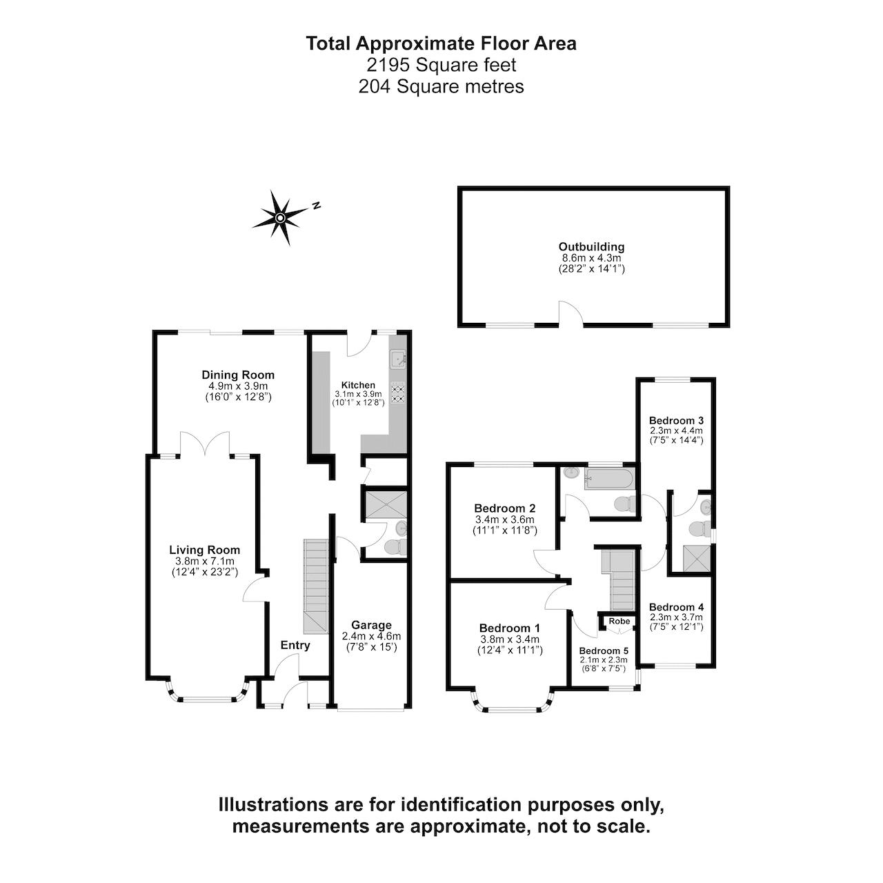 8, Courtlands Avenue, Langley floorplan