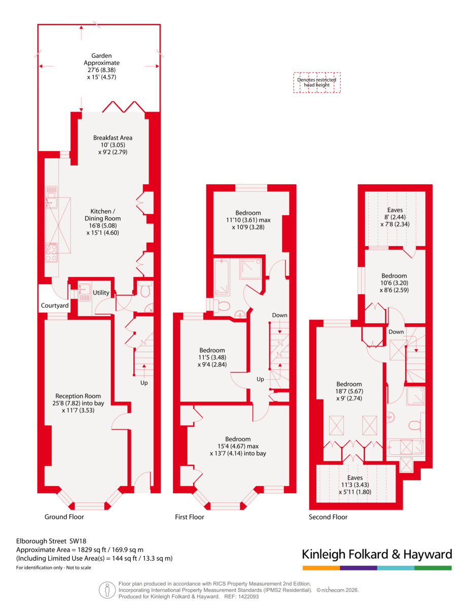 104, Elborough Street, Southfields floorplan