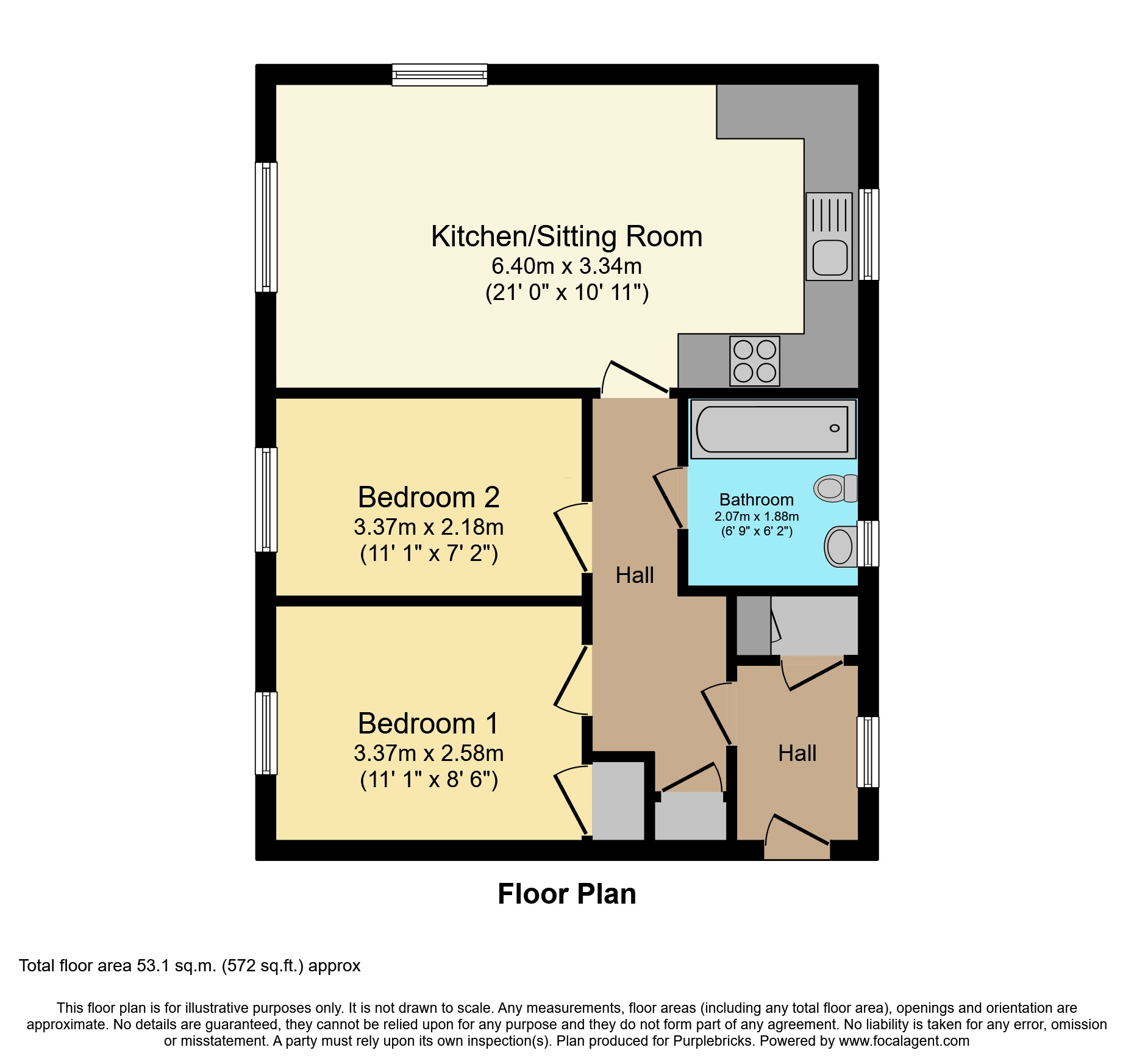 27, Stonebridge Grove, Monkston Park, Milton Keynes floorplan