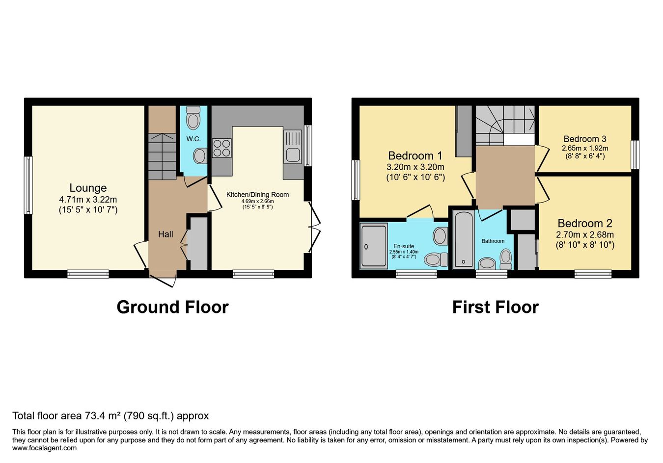 6, Osprey Place, Newent floorplan