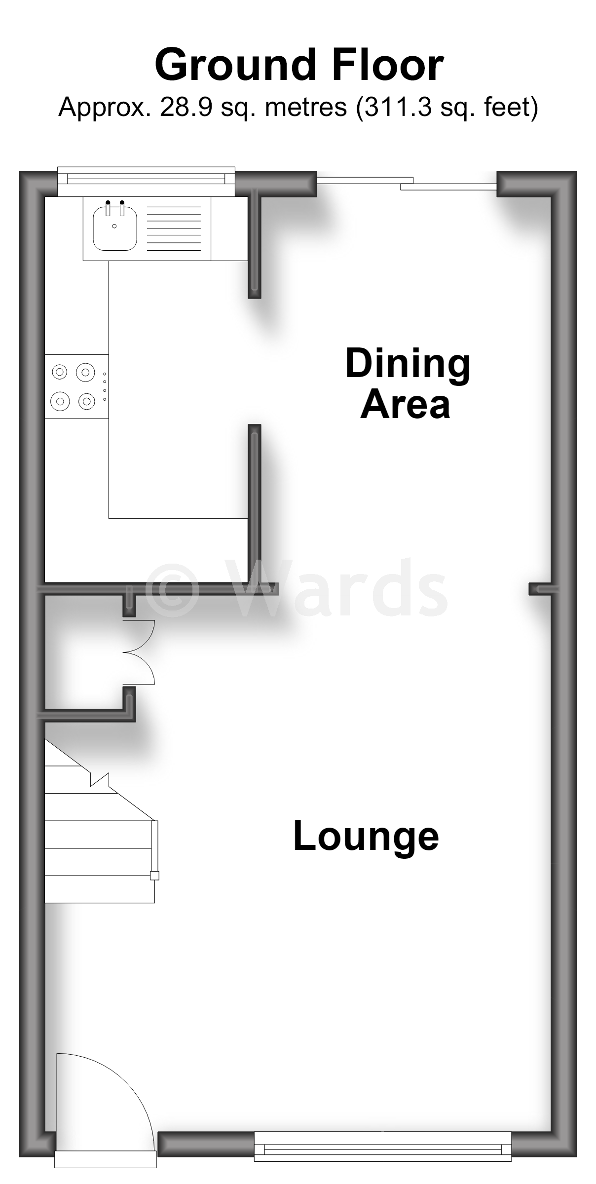 2, Treetops Close, London floorplan