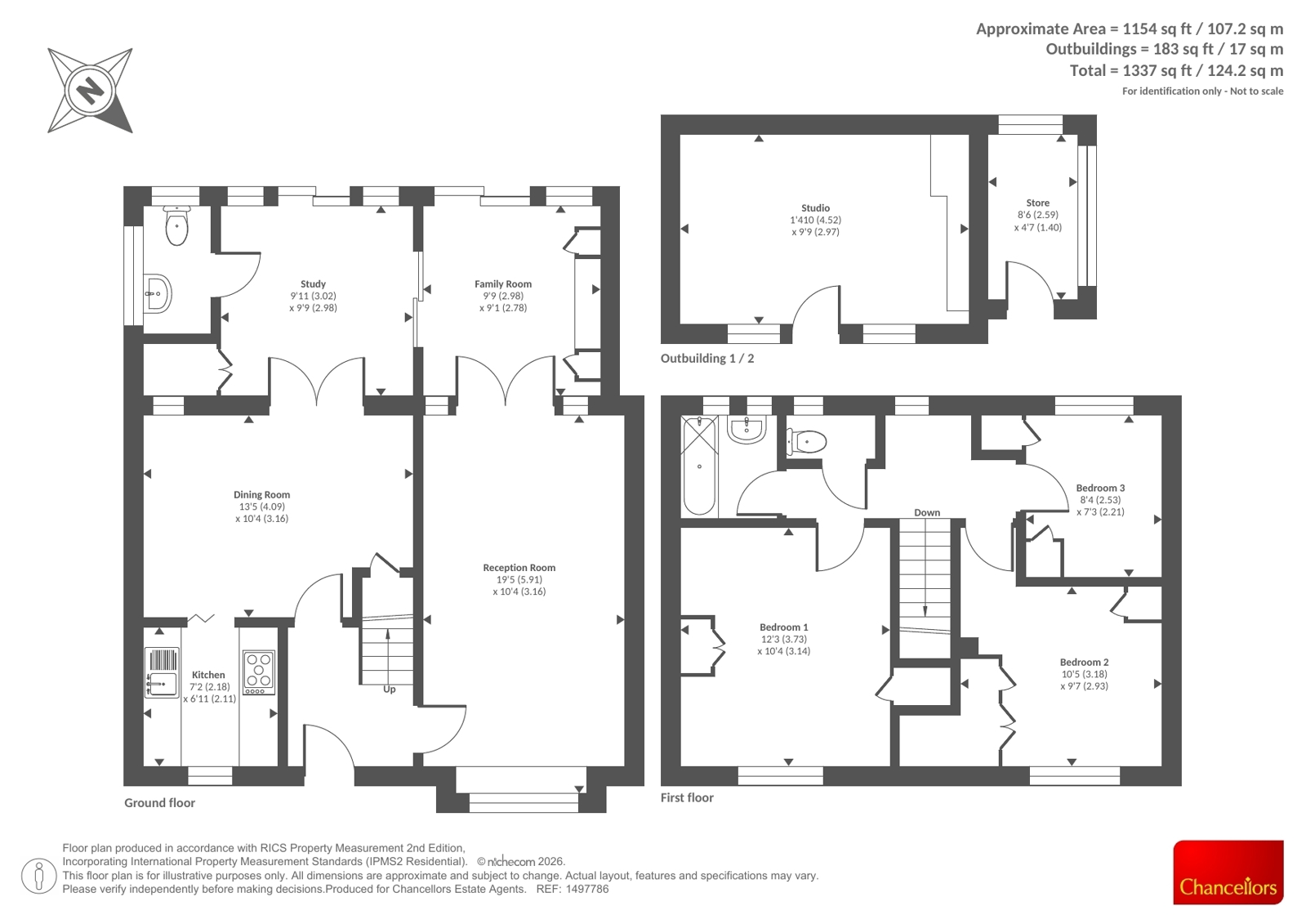 109, Balmoral Drive, Surrey floorplan