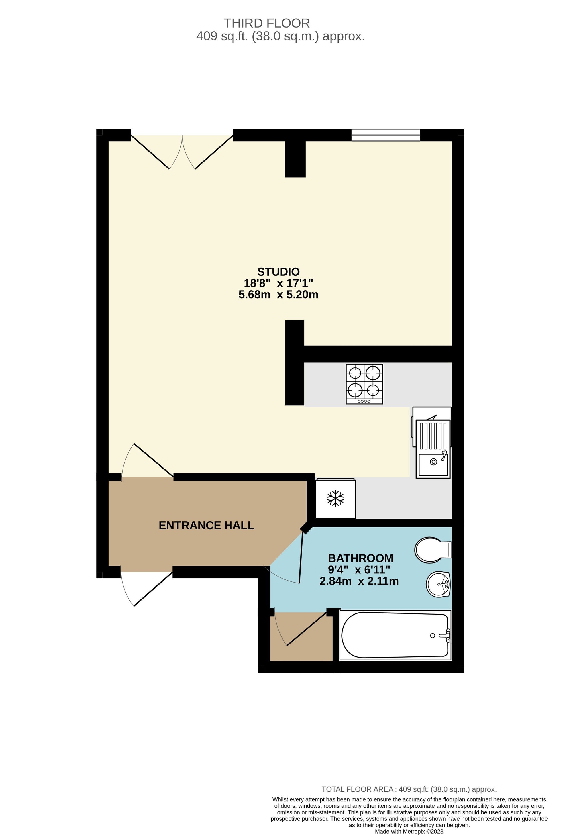 20 Otter Close, London floorplan