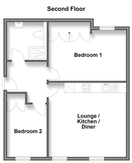Belmont Road, Wallington floorplan