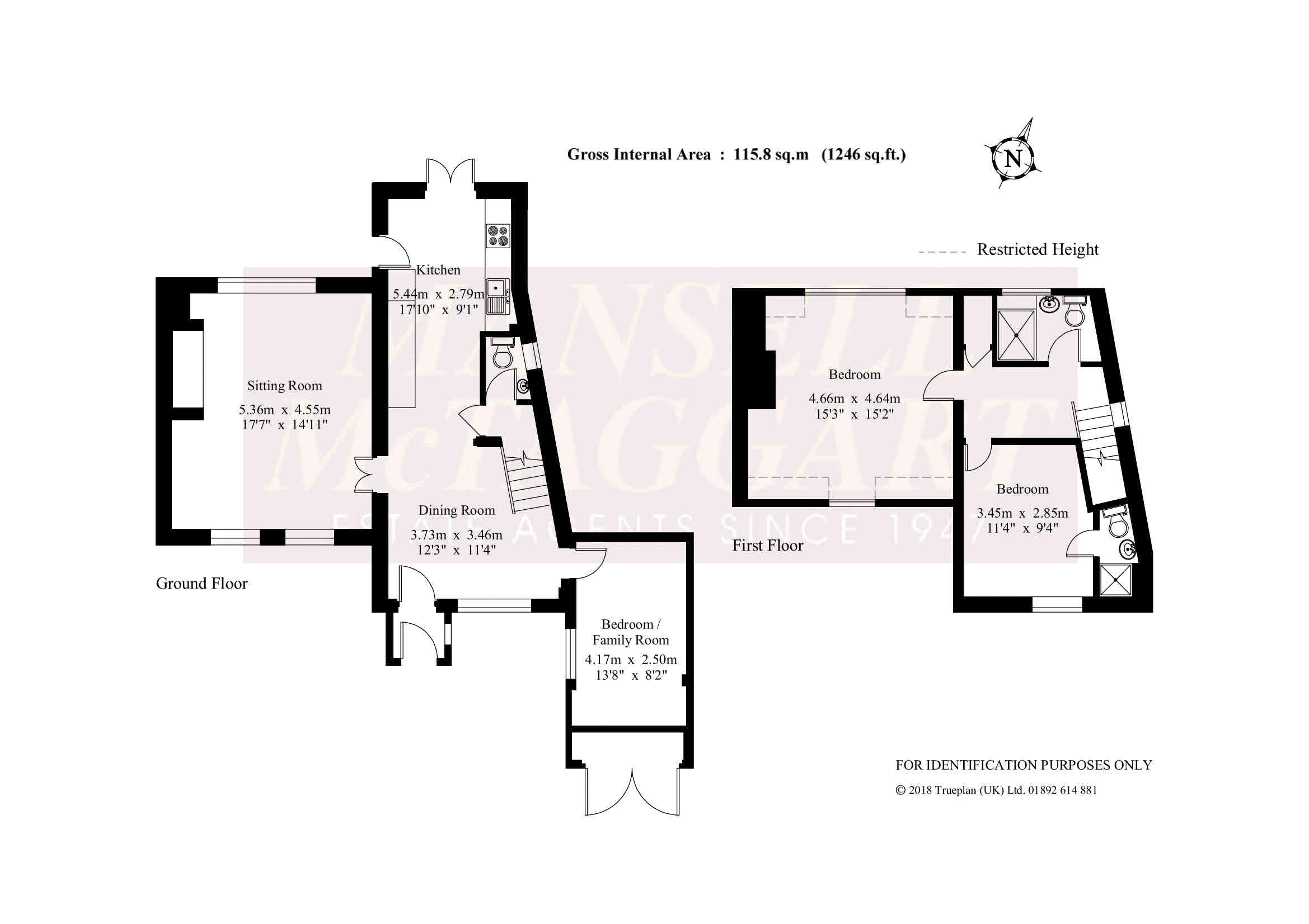 3 bed semidetached house for sale in Rosemary Lane, Charlwood, Surrey