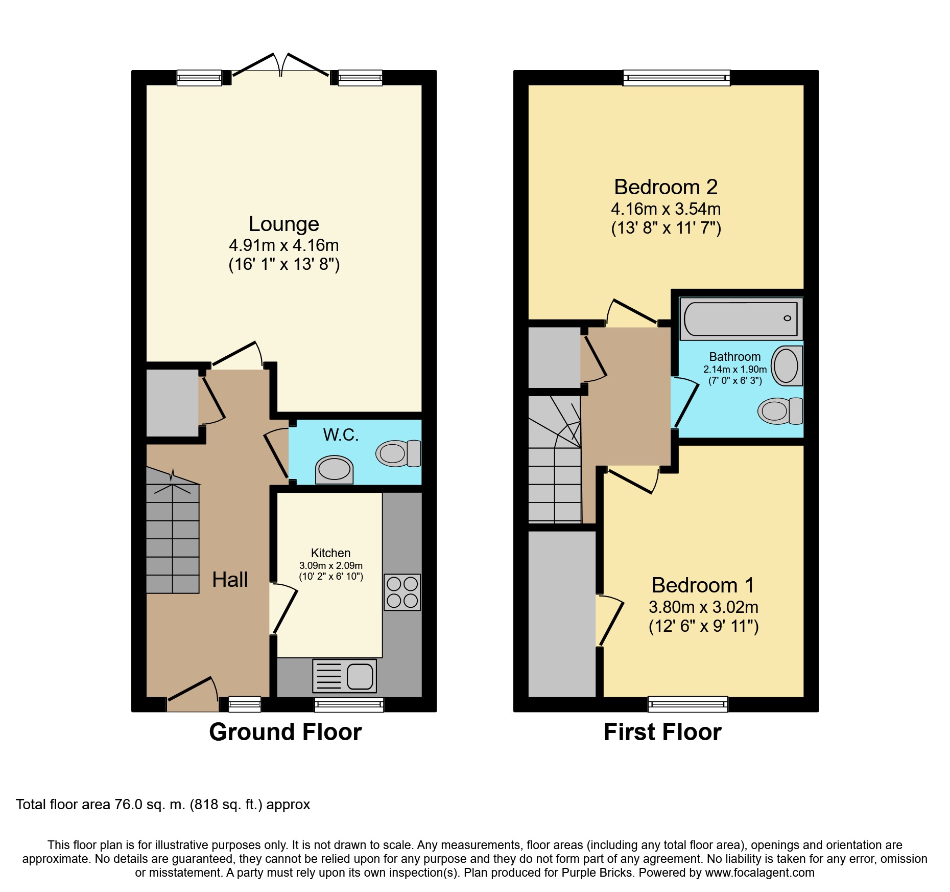 2 Bedrooms Terraced house for sale in George V Avenue, Bordon GU35