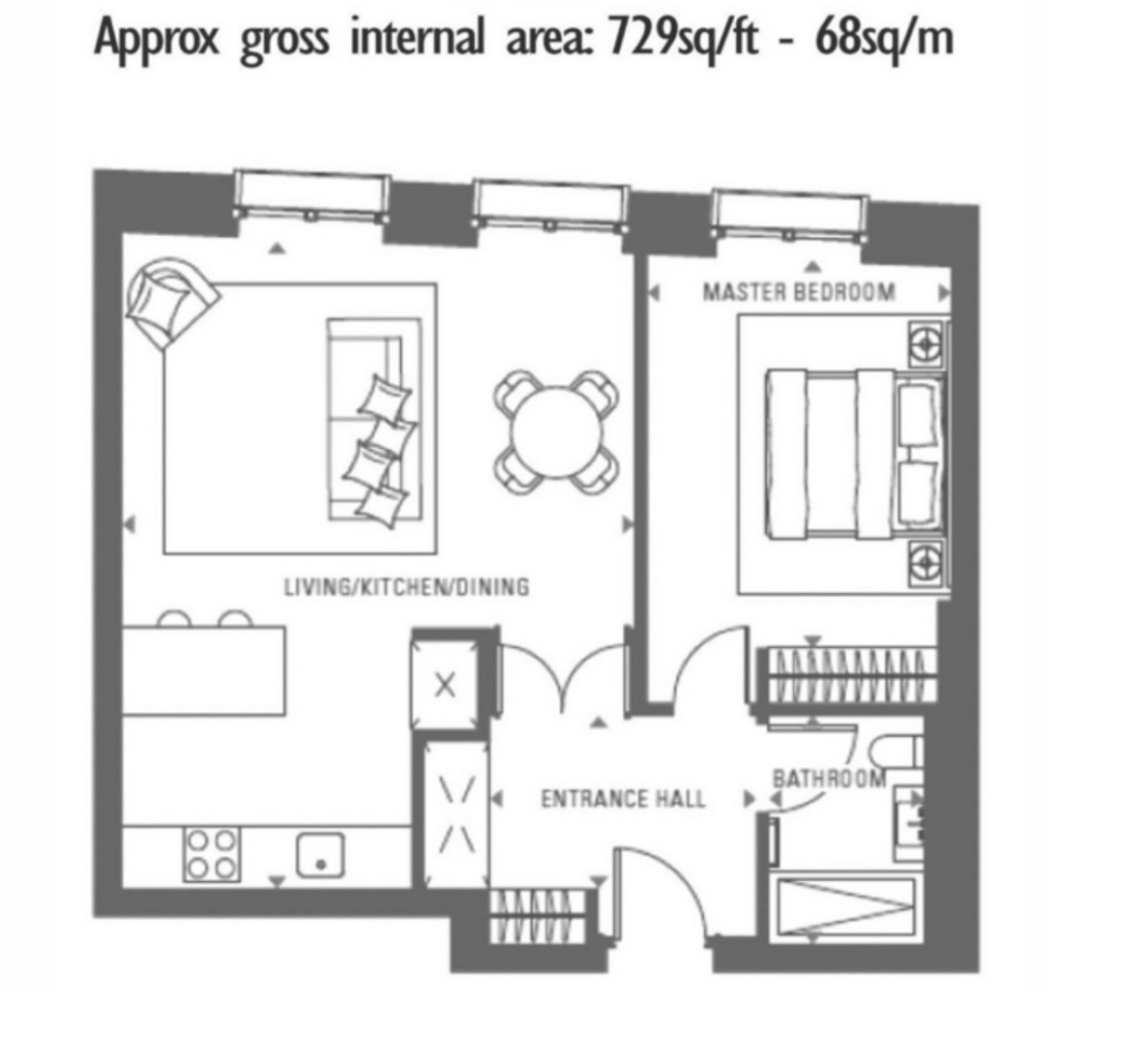 Flat 10, Lancer Square, Lancer Square, London floorplan