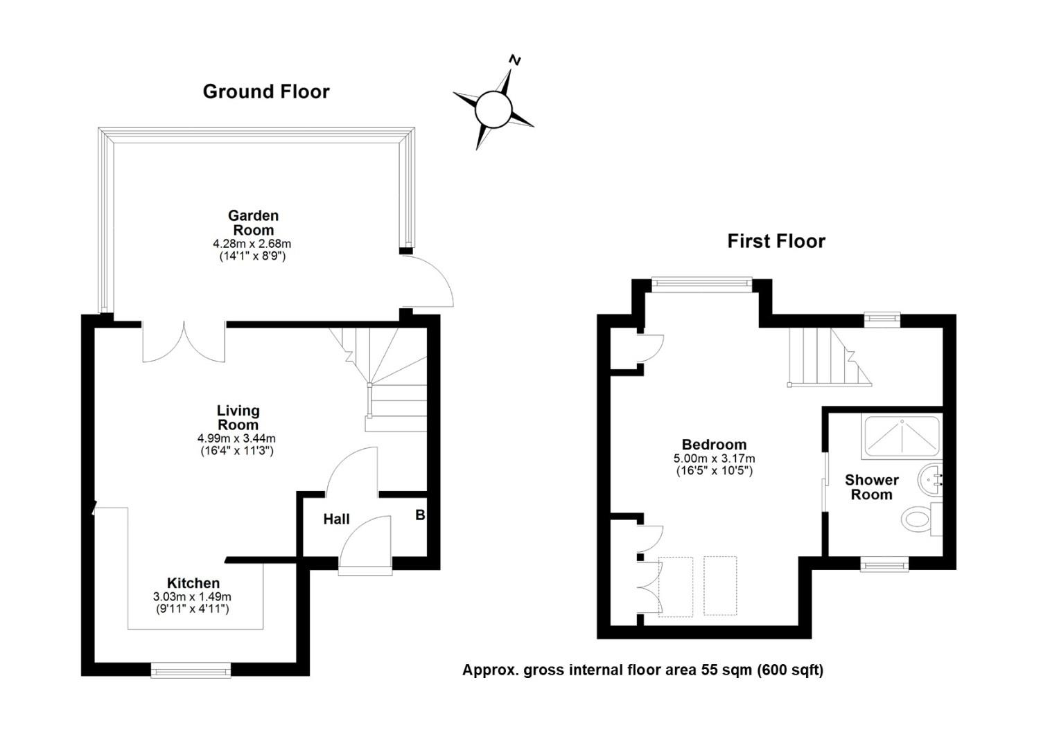 14, Riddy Close, Hauxton, Cambridge floorplan