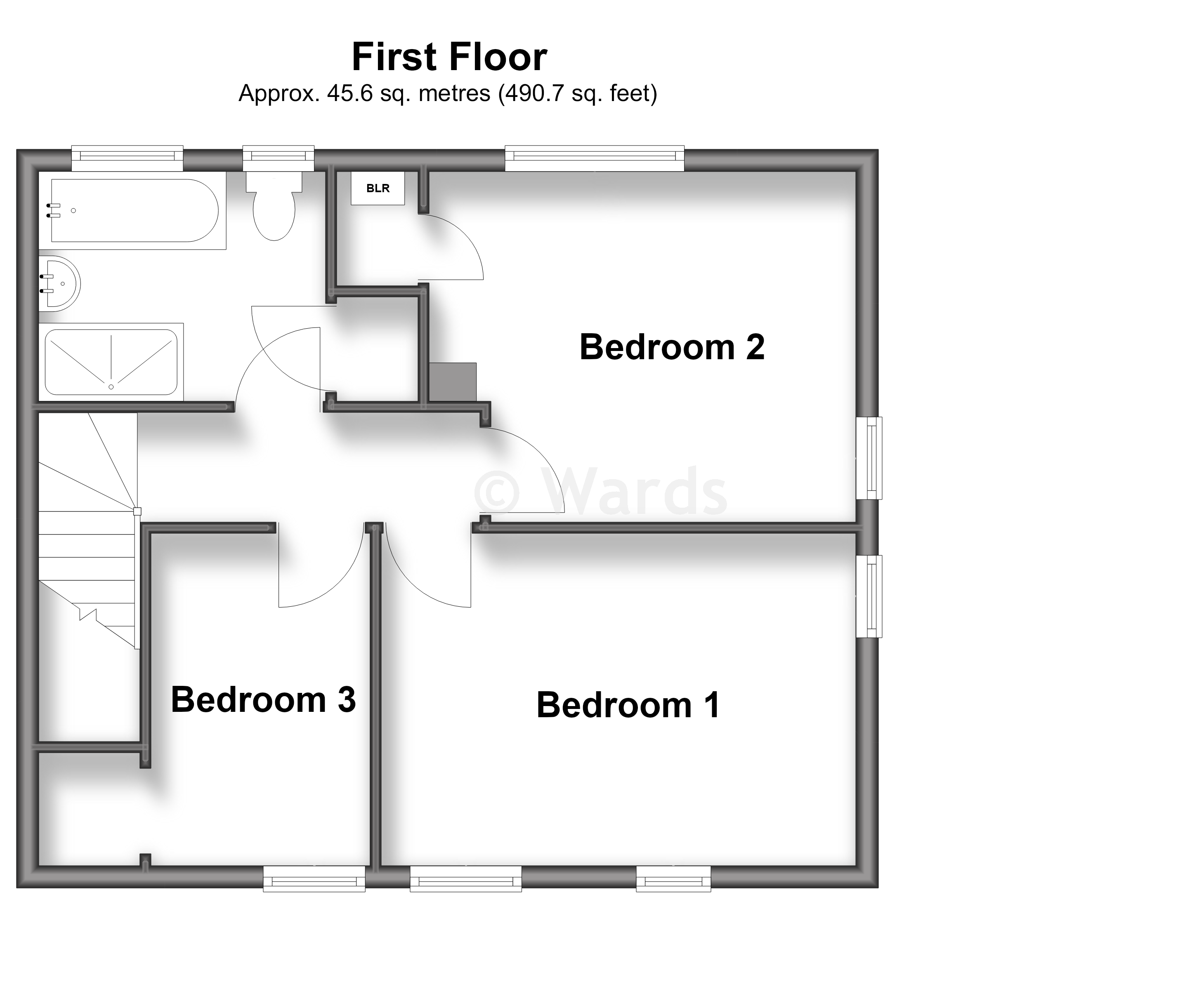 2, Marsh Way, Aylesford floorplan
