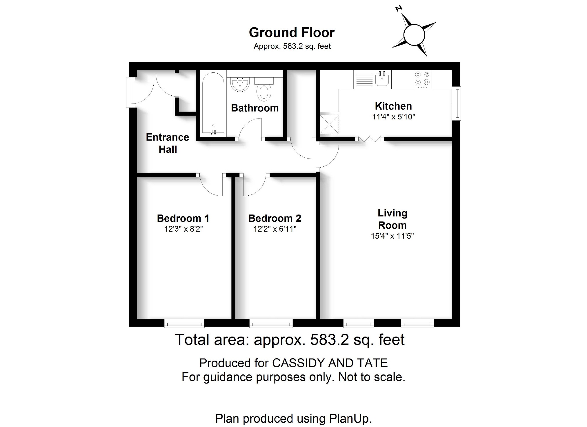 2 Bedrooms Flat to rent in Lime Tree Place, St Albans, Hertfordshire AL1