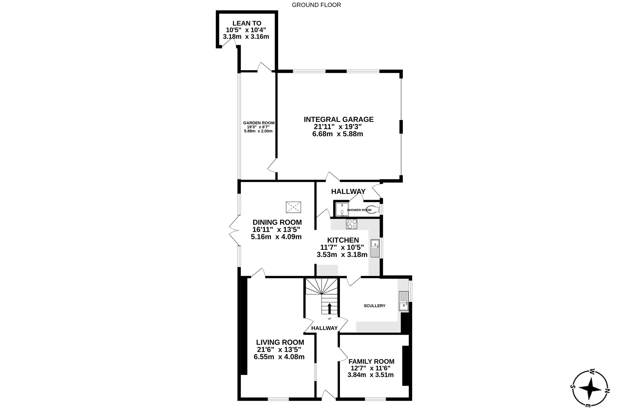 Corony Mill House, Corony Bridge, Ramsey floorplan