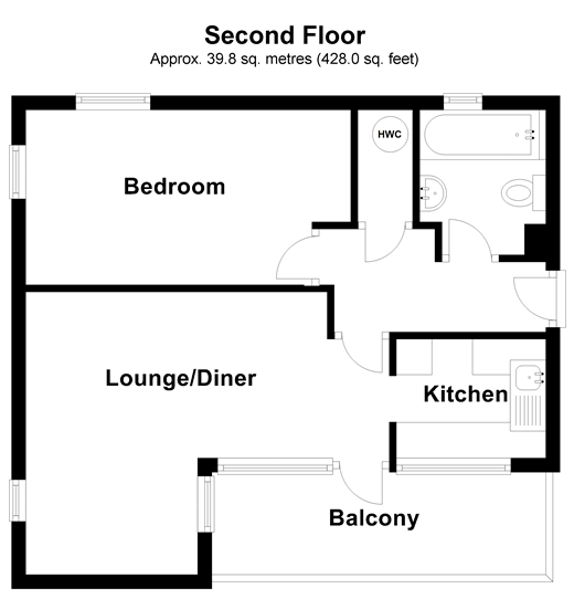 1 Bedrooms Flat for sale in Calvert Drive, Basildon, Essex SS13