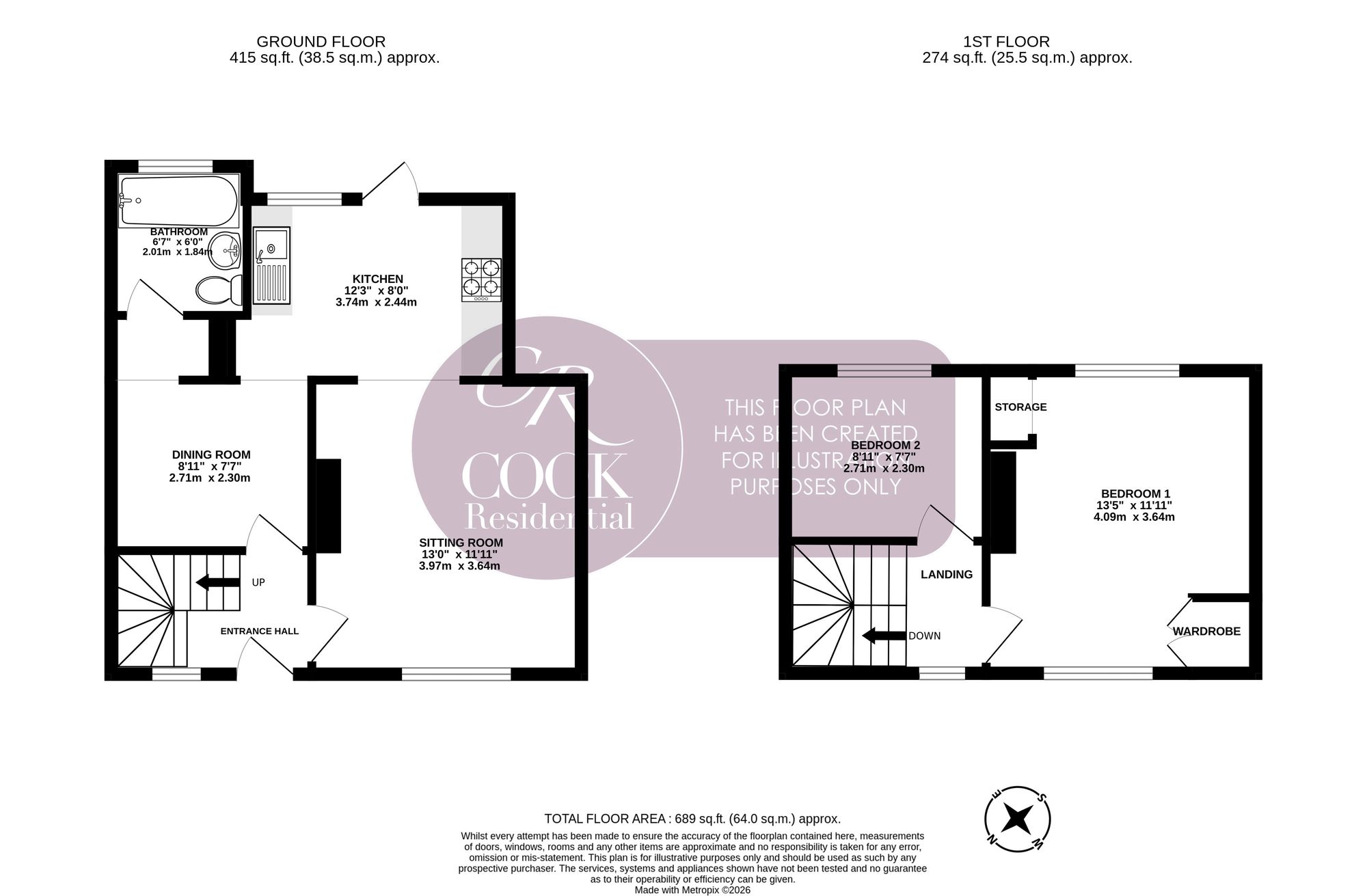 19 Hope Street, Cheltenham floorplan