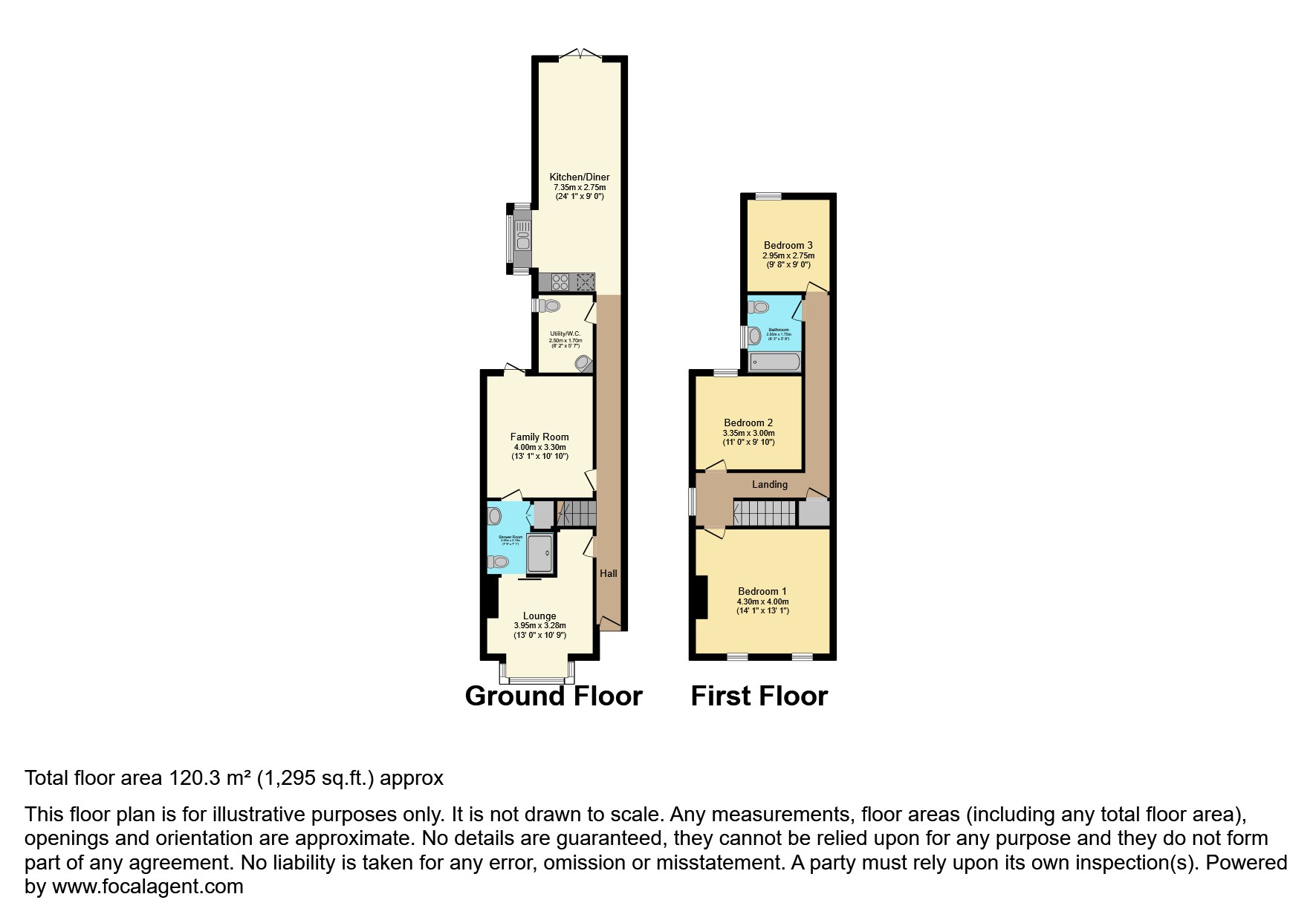 41, All Saints Road, Peterborough floorplan